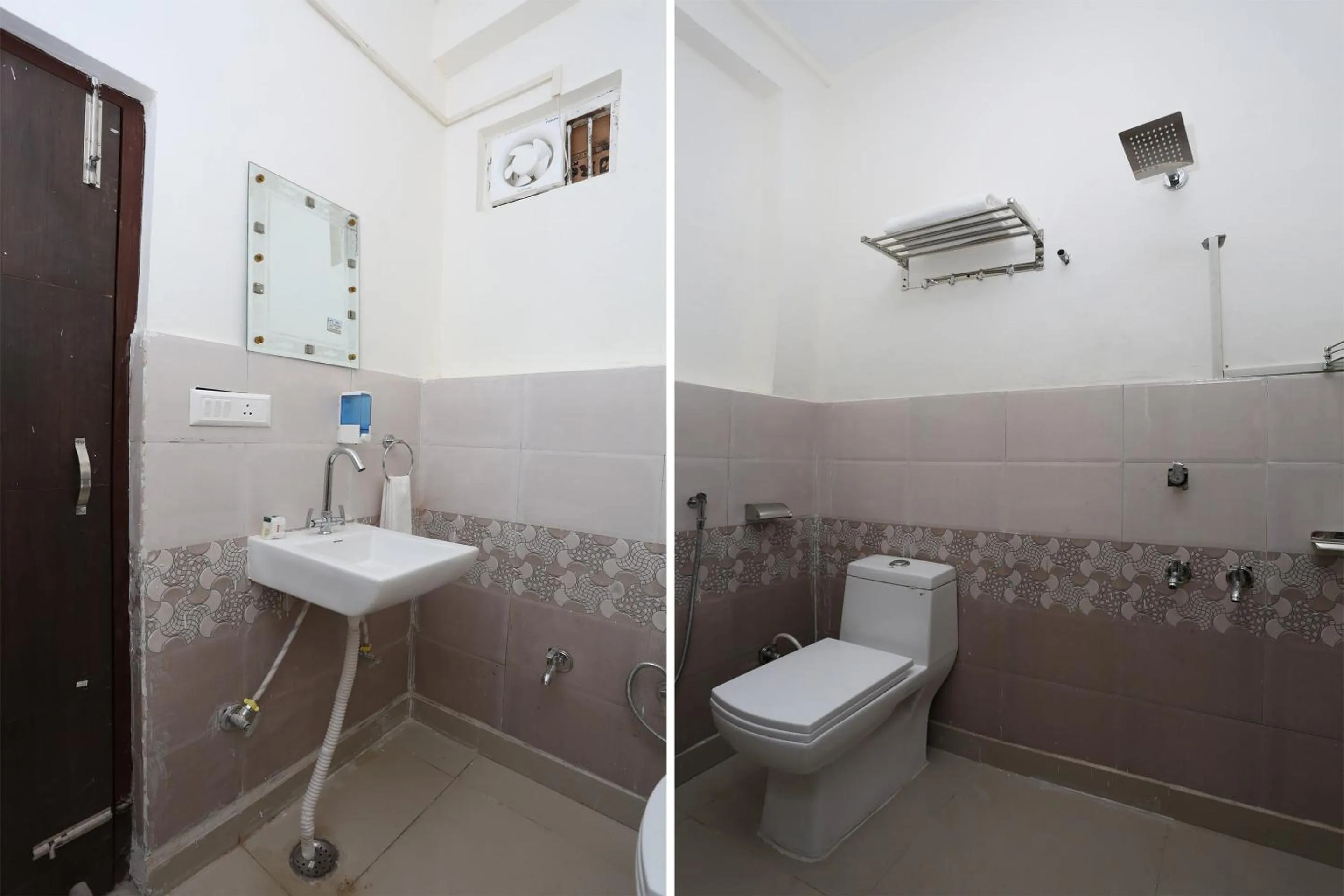 Bathroom in Hotel O Tirupati Residency