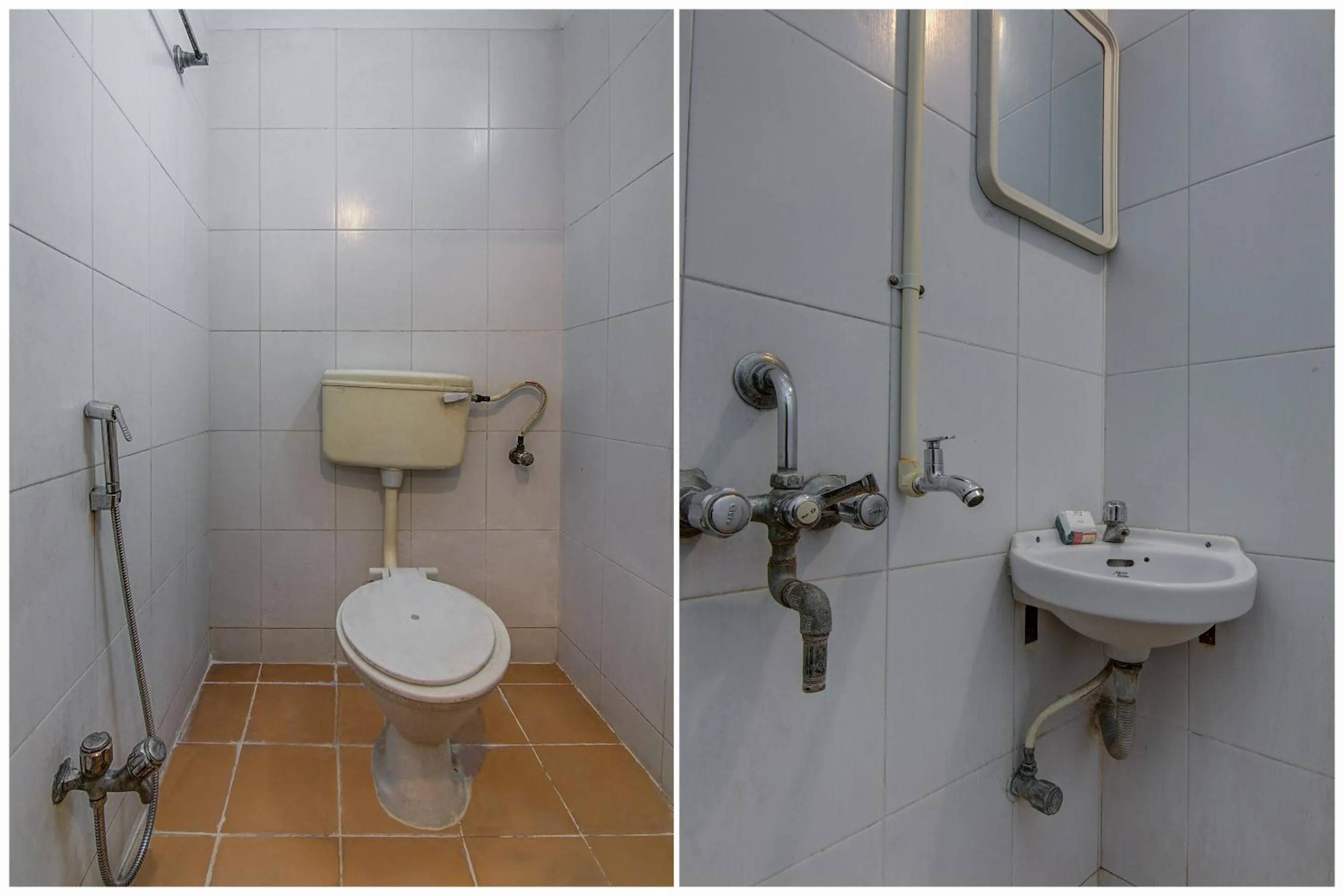 Bathroom in Hotel O Mayur's Residency Near Malkpet