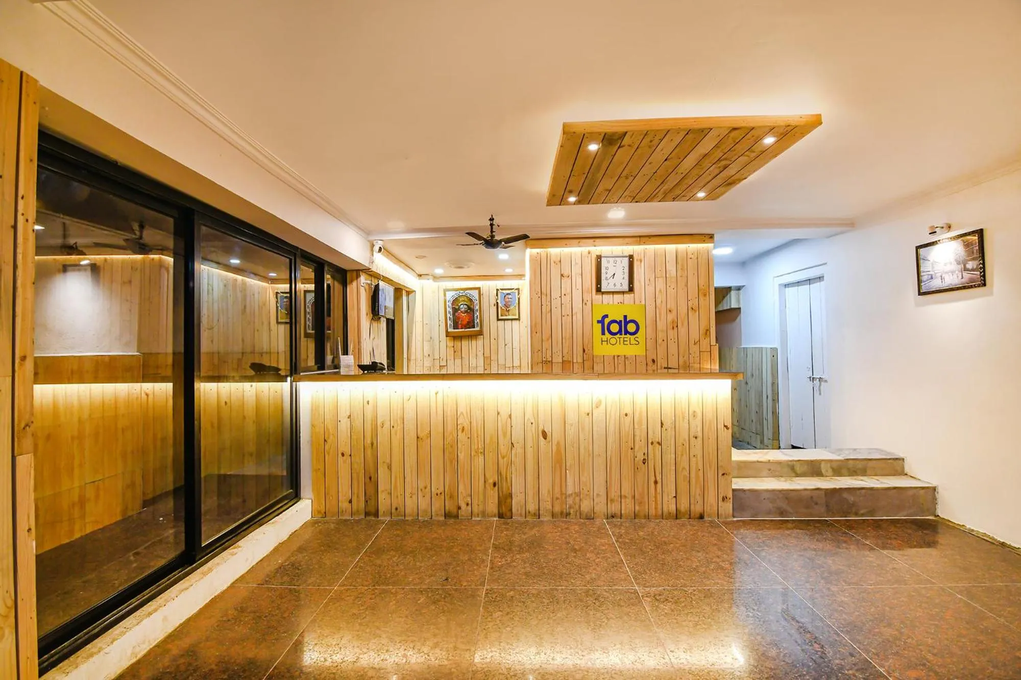 Lobby or reception in FabHotel The Golden Orchid