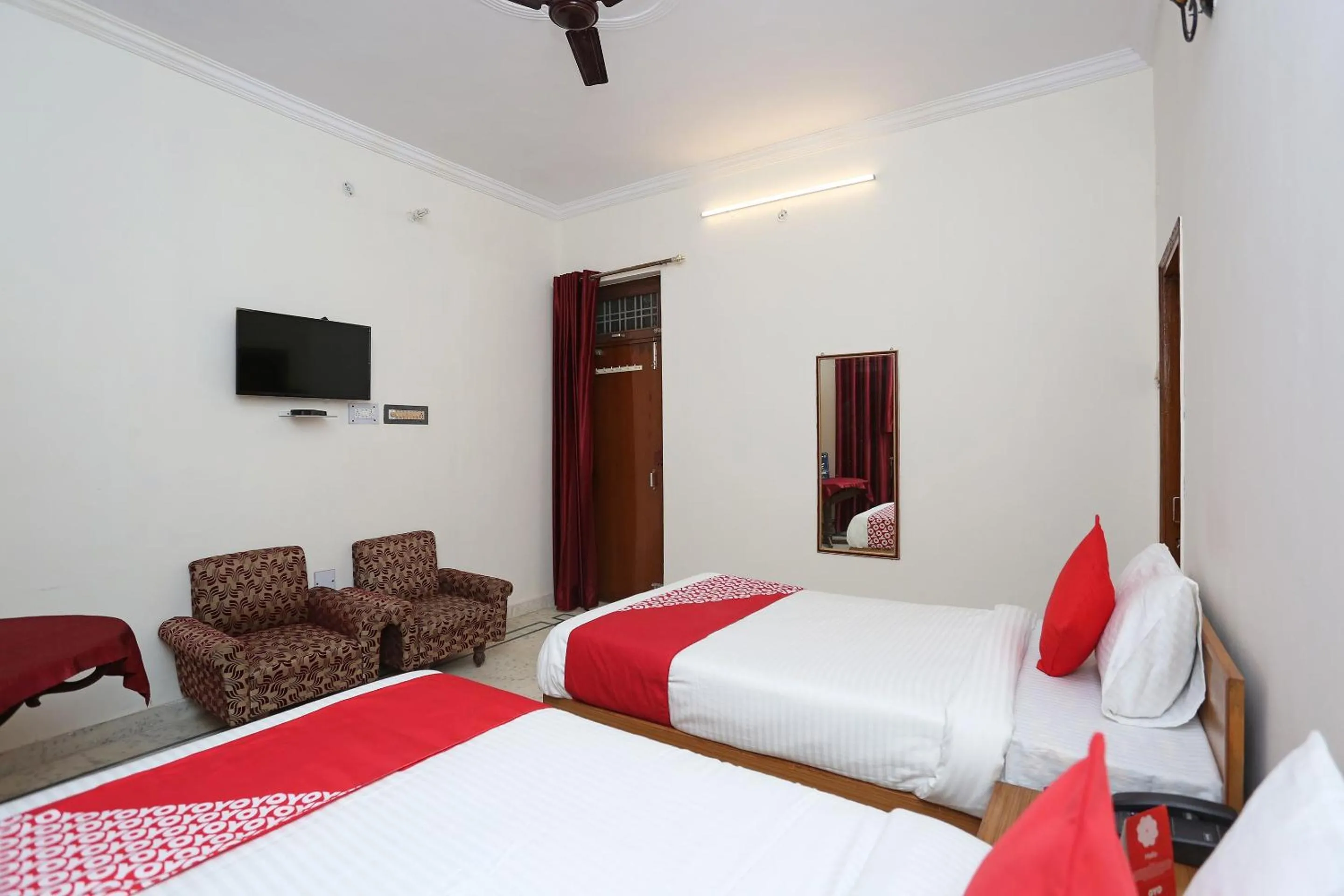 Bedroom, Bed in Hotel O Loknath Inn