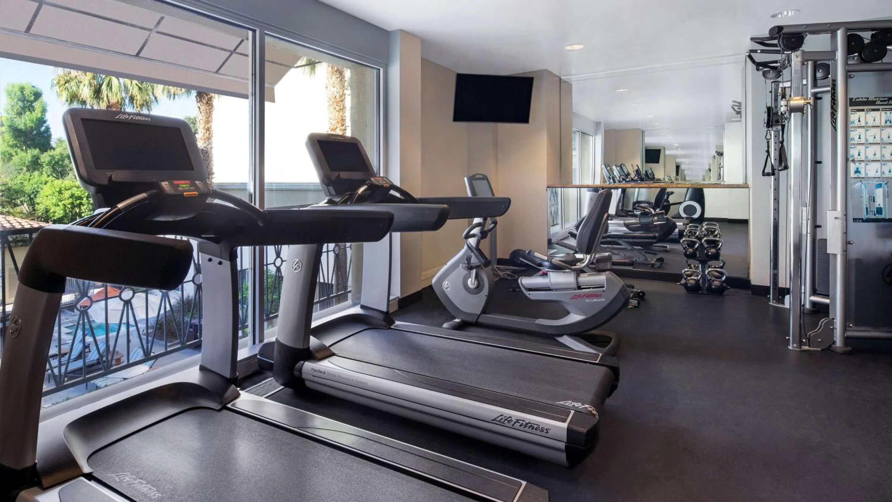 Fitness centre/facilities in Hyatt Regency Valencia