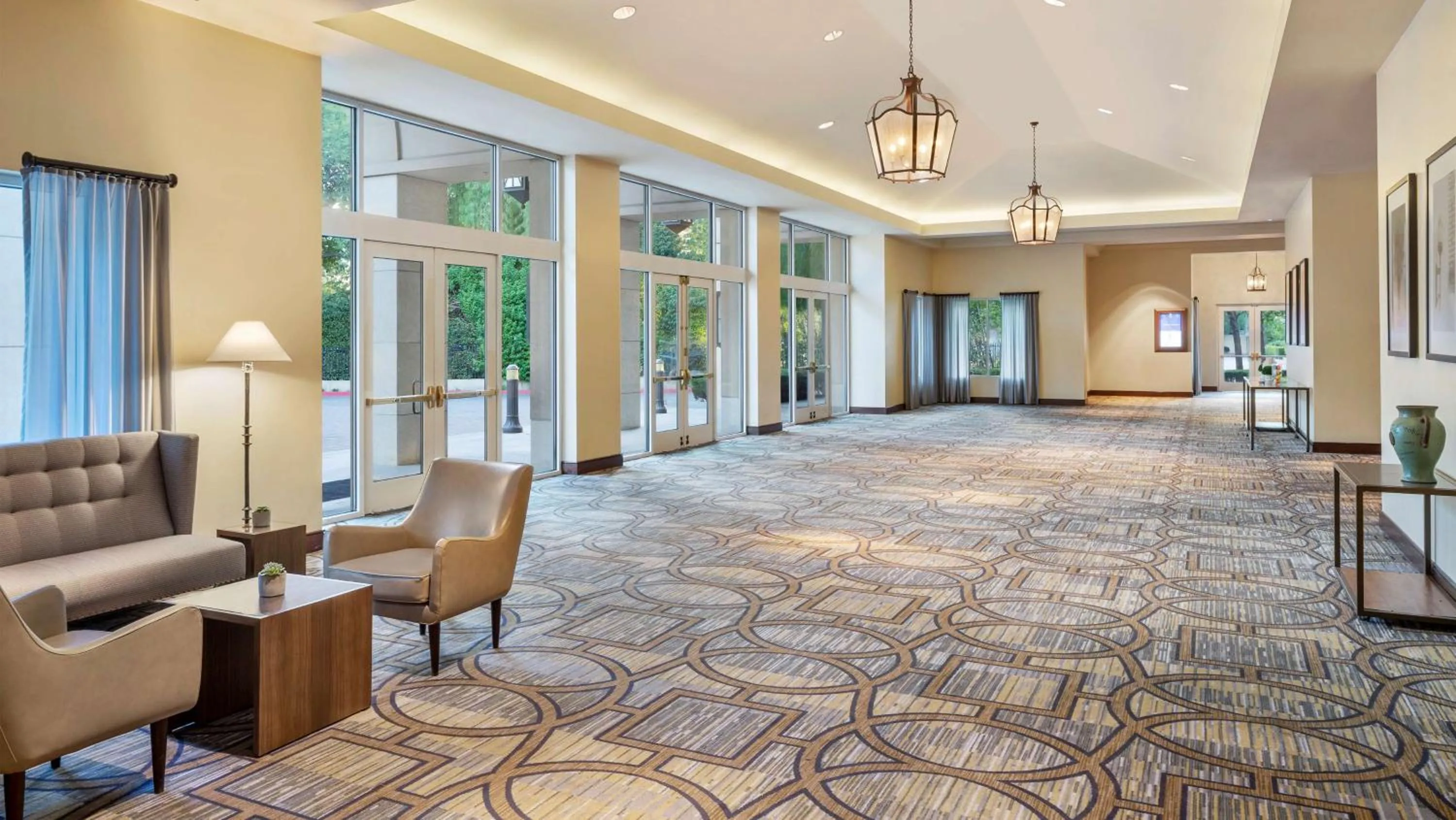 On site in Hyatt Regency Valencia