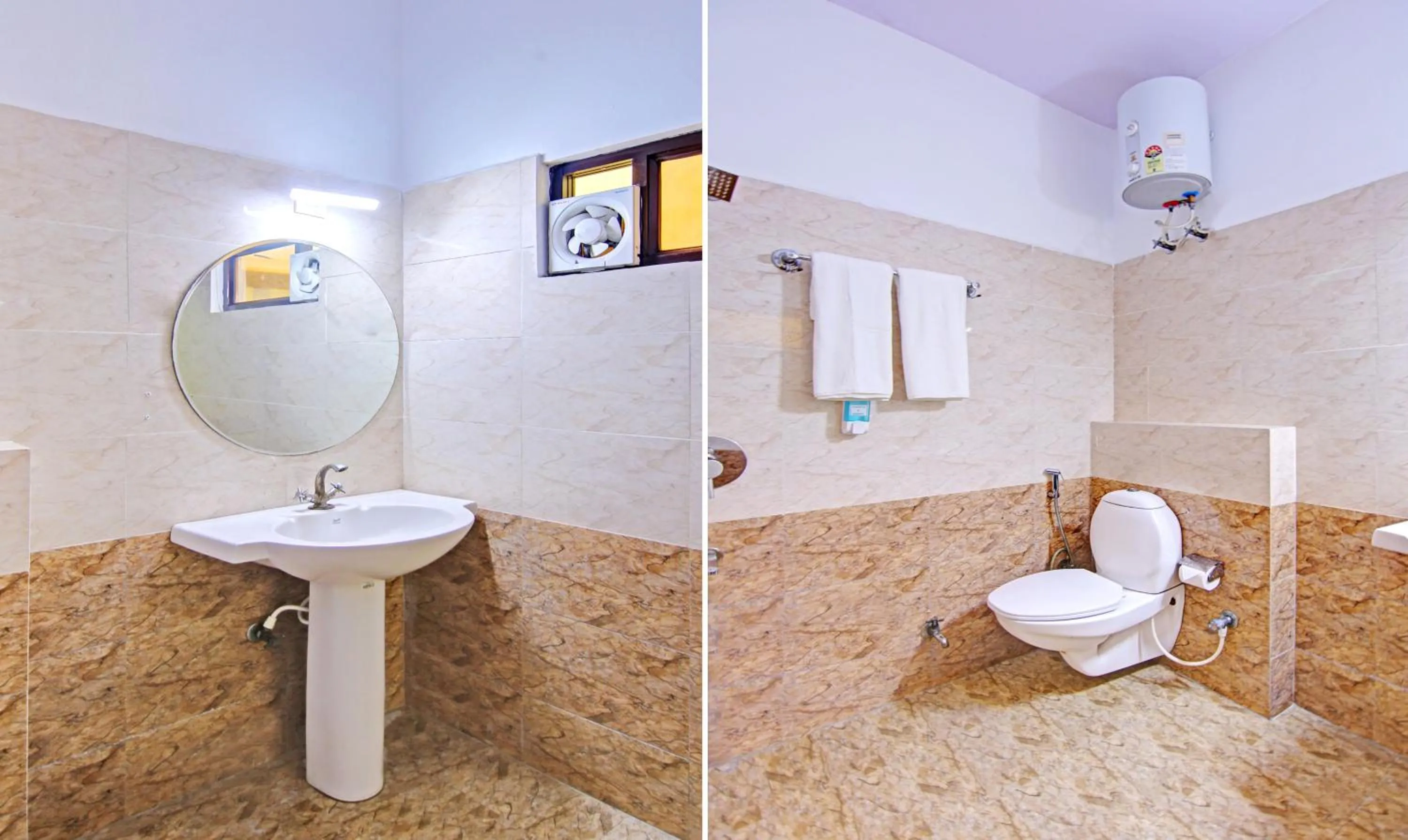 Bathroom in Itsy Hotels Golden Vista