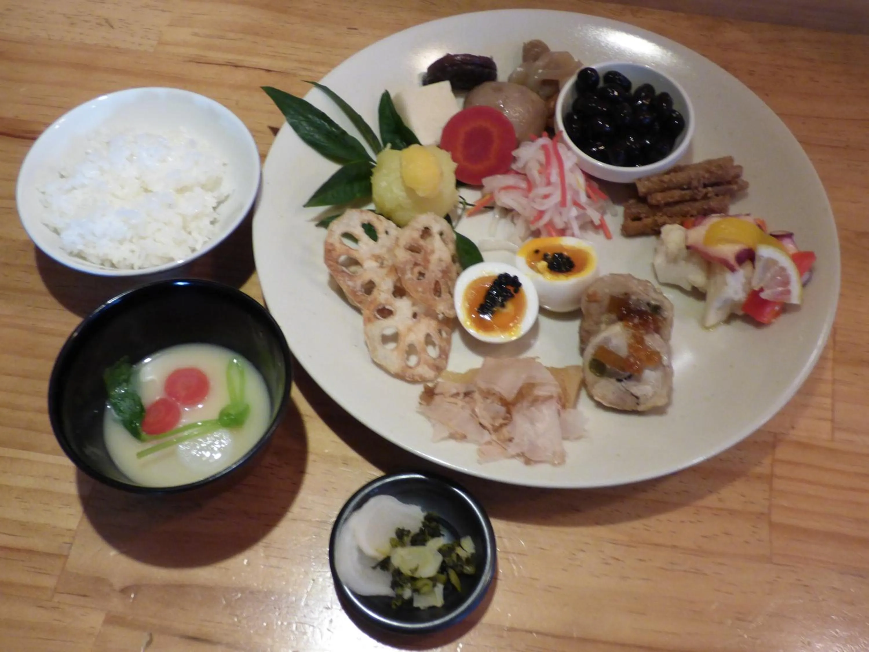 Food in Guesthouse Hyakumanben Cross