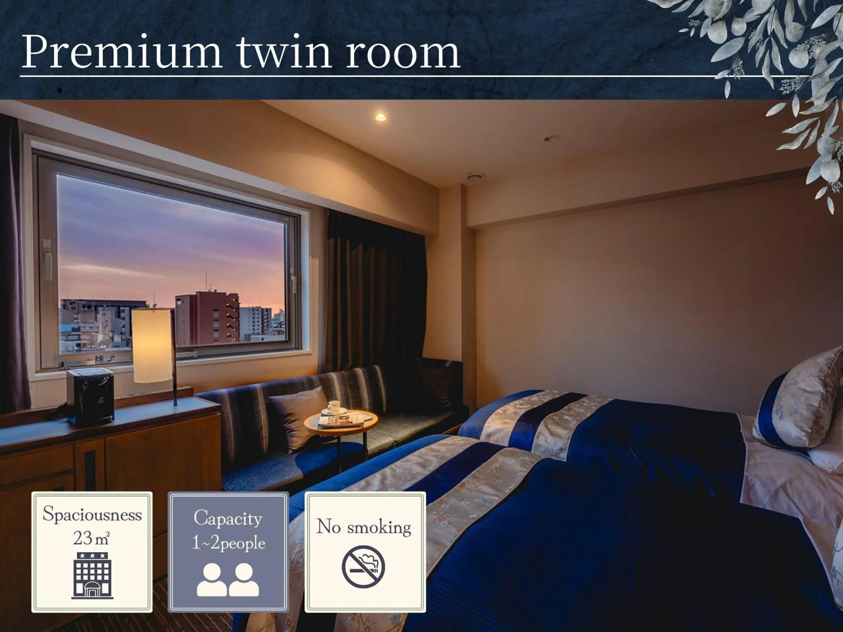 Premium Twin Room (2 Adults) - single occupancy in Hotel Gracery Osaka Namba Premium Twin Room (2 Adults) - single occupancy in Hotel Gracery Osaka Namba