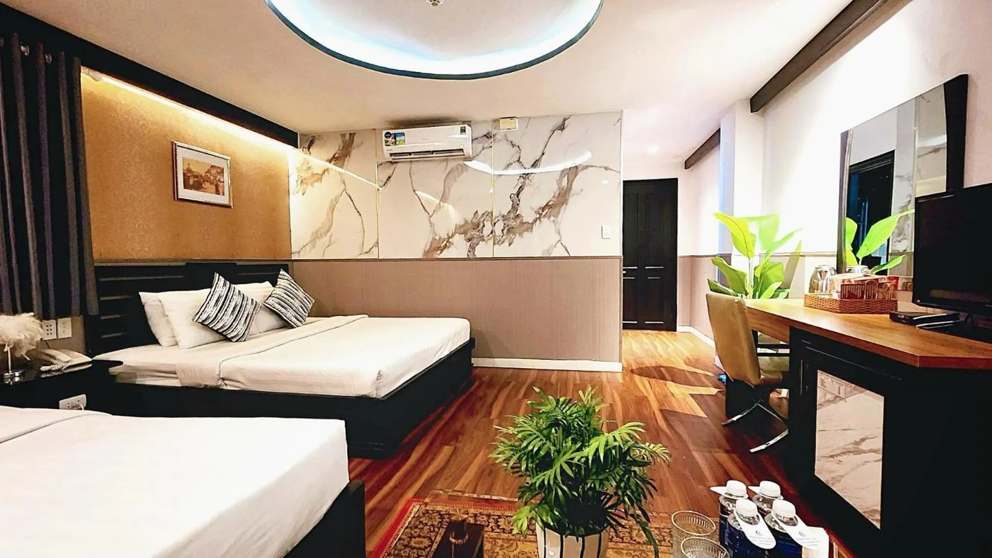 Bed in Rosa Hotel & Spa