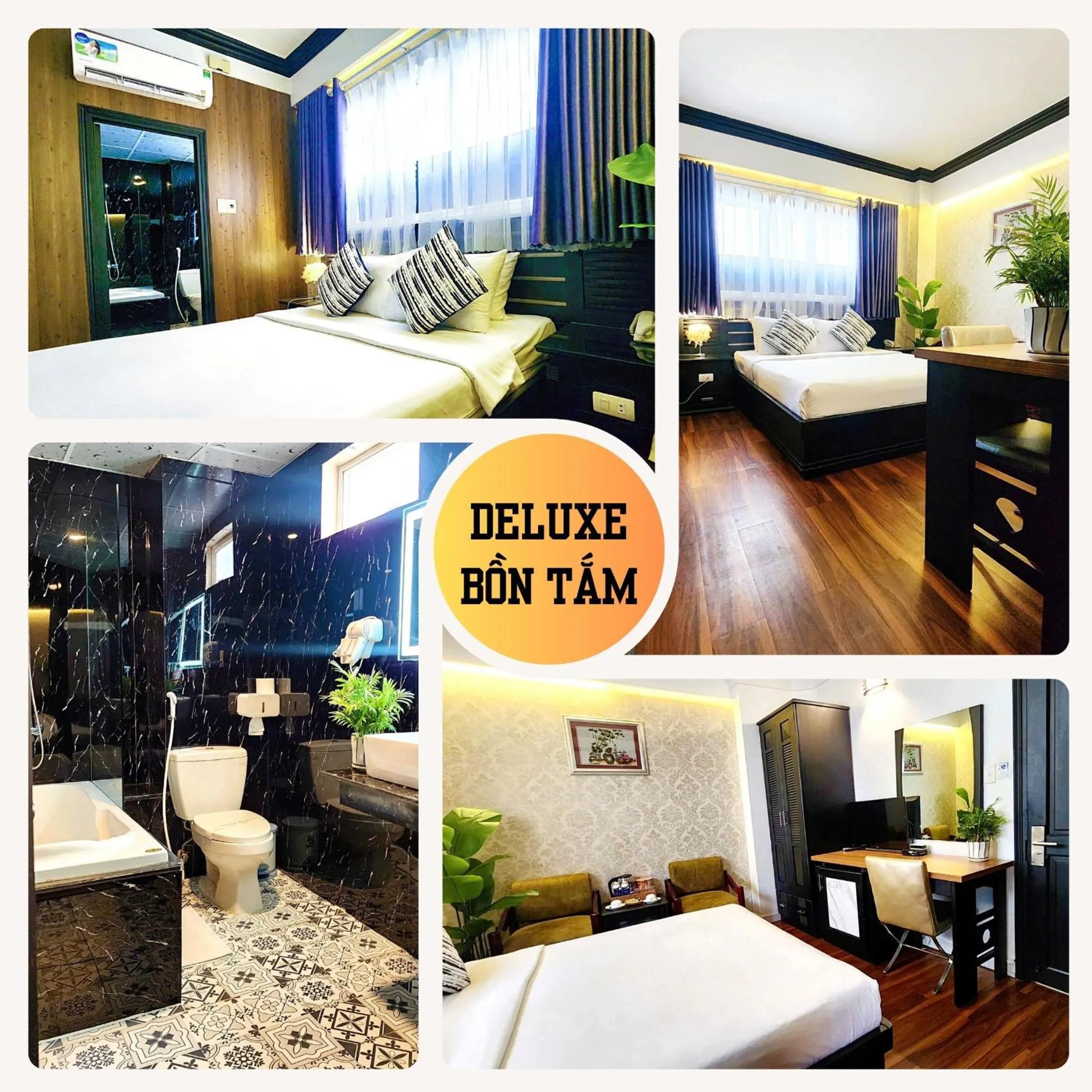 Bathroom, Bed in Rosa Hotel & Spa