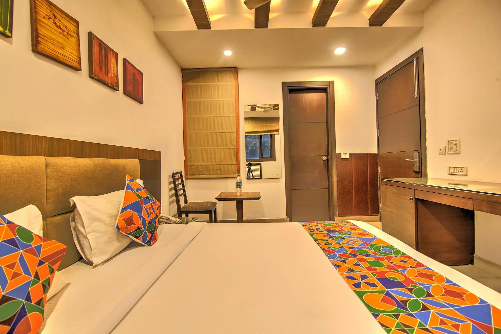 Seating area, Bed in Via Le Grand