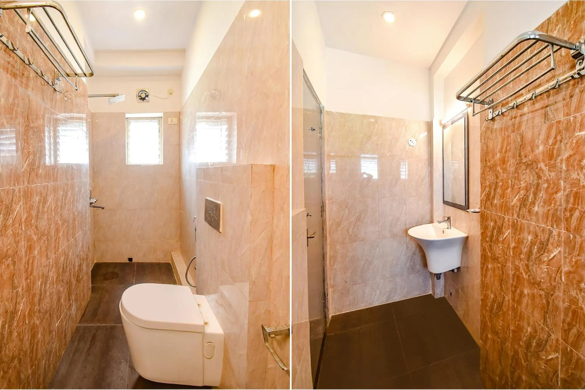 Toilet in FabHotel Airport Green Arcade - near Kolkata Airport