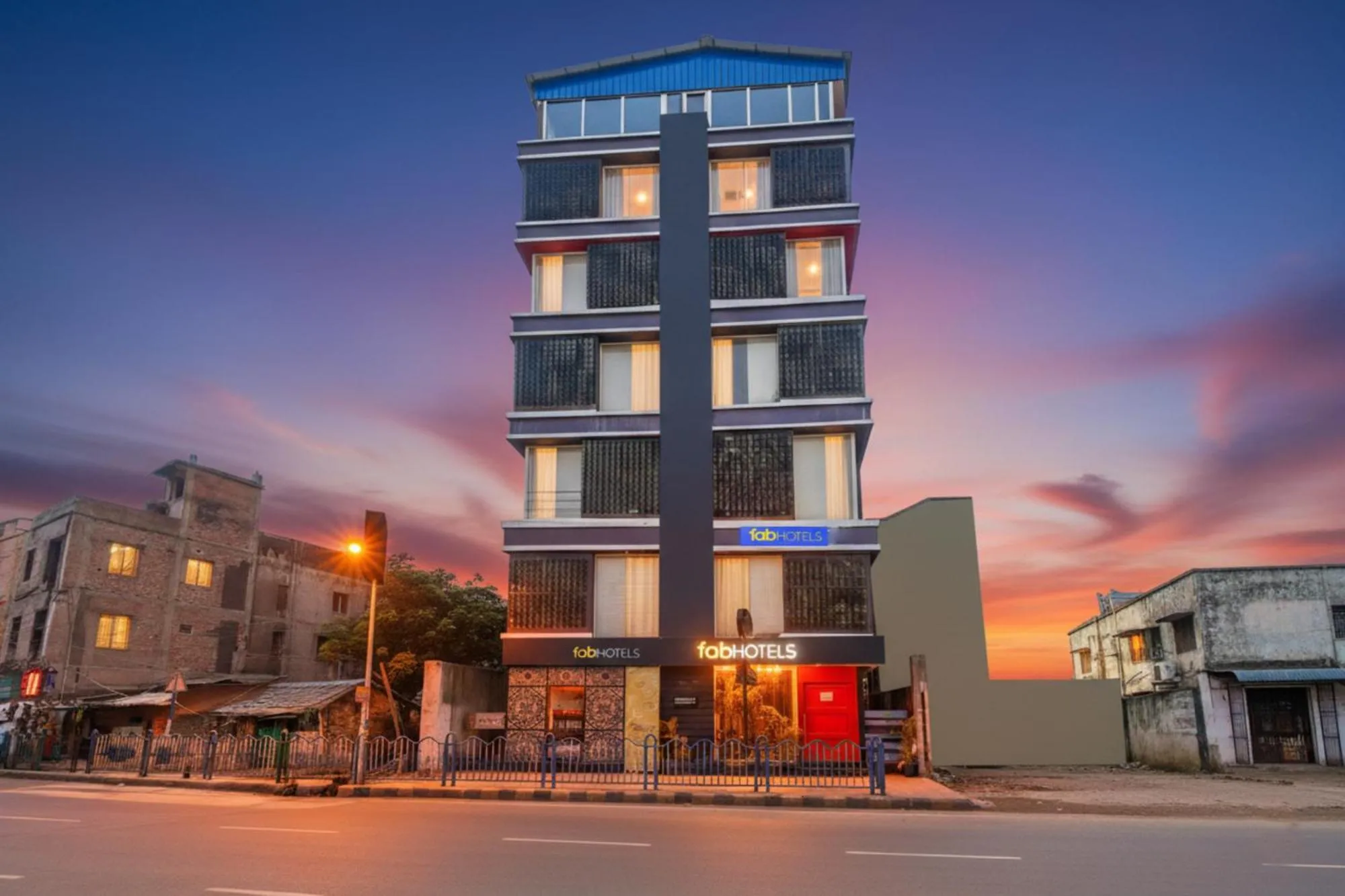 Property building in FabHotel Airport Green Arcade - near Kolkata Airport