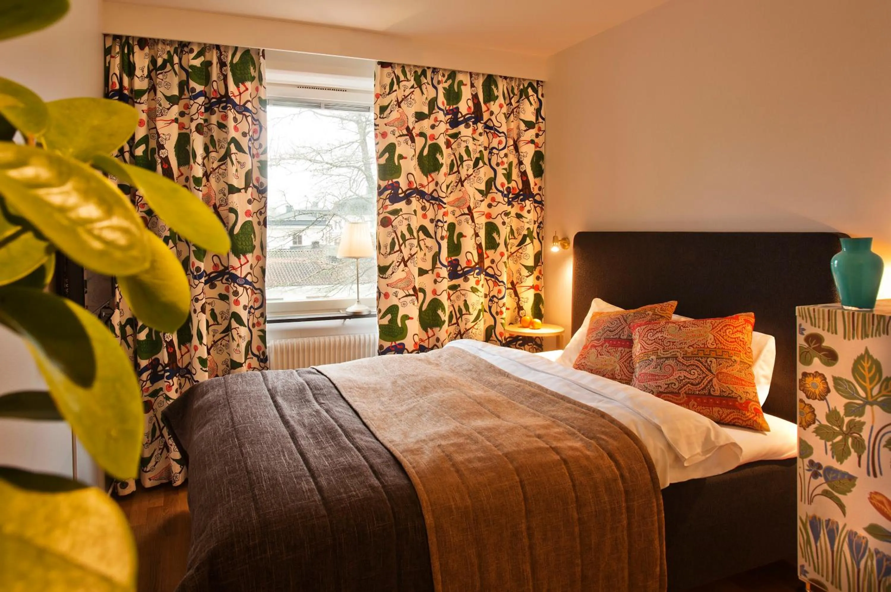 Bed in Rosersbergs Slottshotell