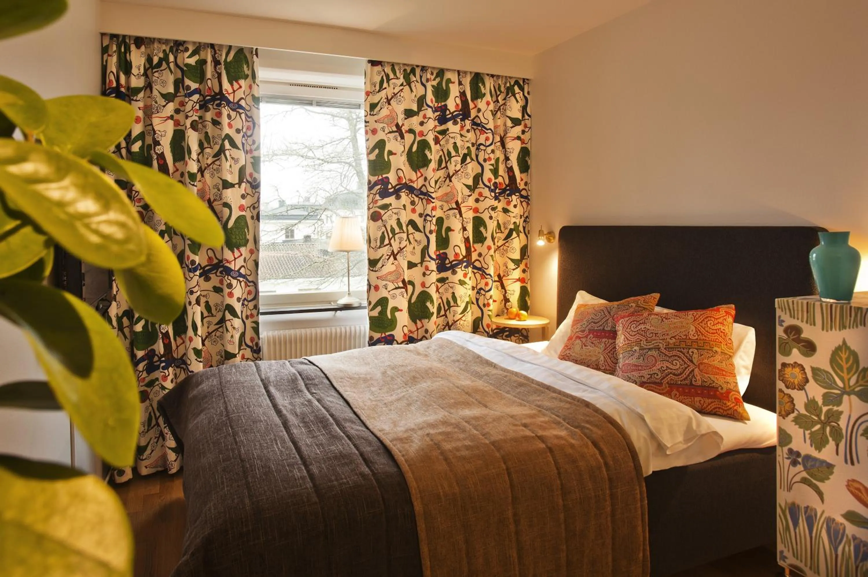 Bed in Rosersbergs Slottshotell