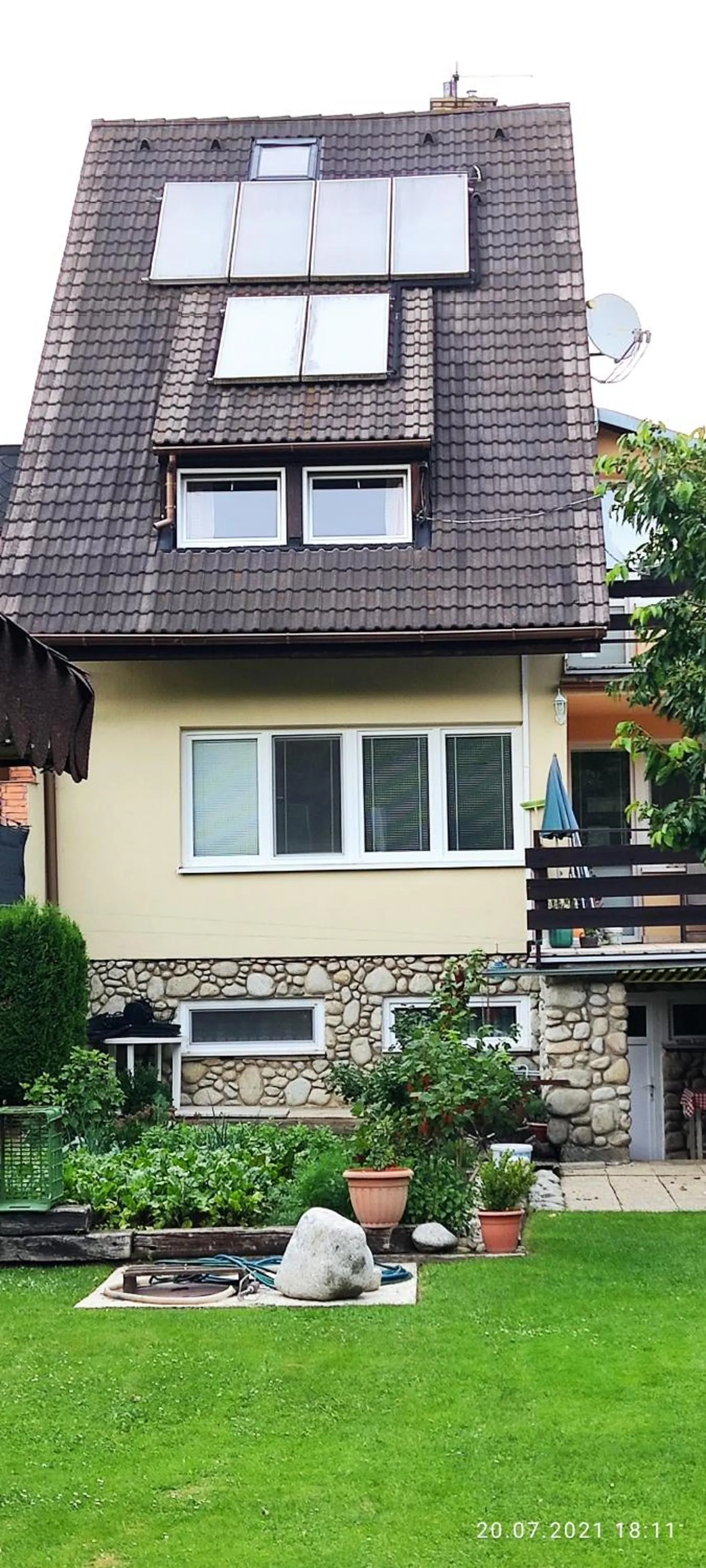 Garden in Ubytovanie 184, Bed and Braekfast 184