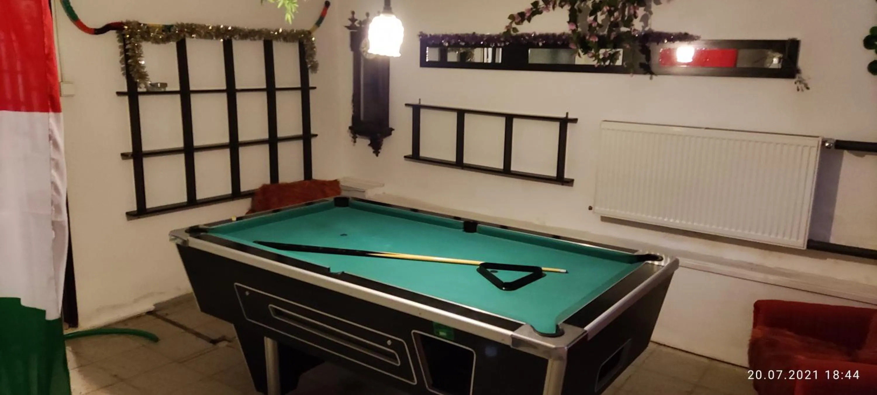Billiard in Ubytovanie 184, Bed and Braekfast 184