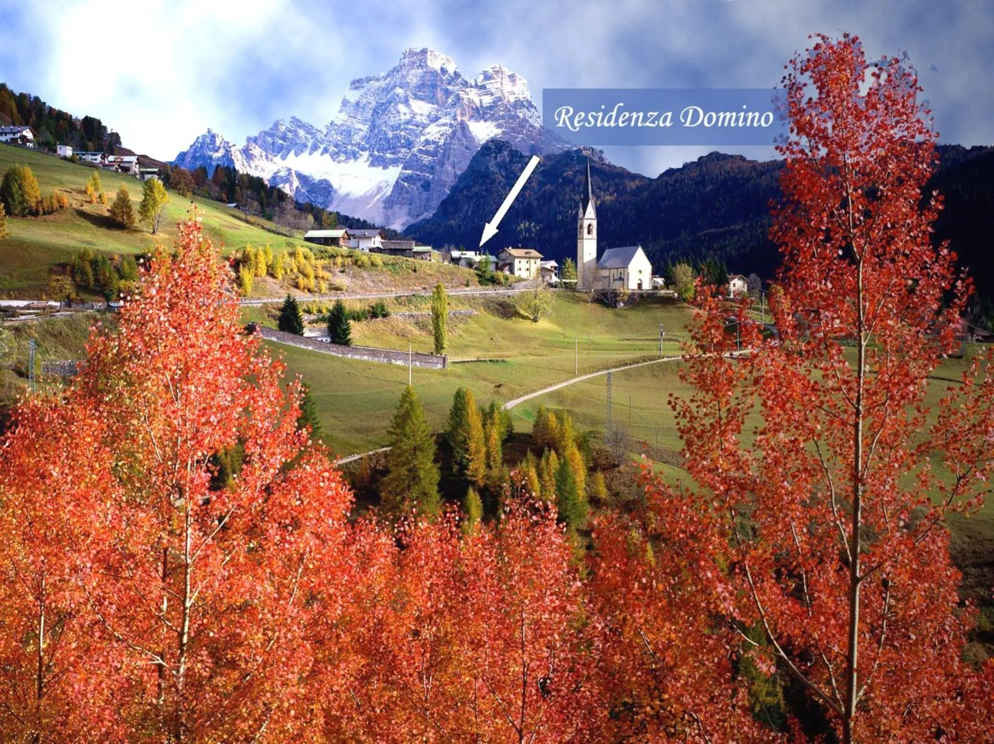 Natural landscape in Residenza Domino