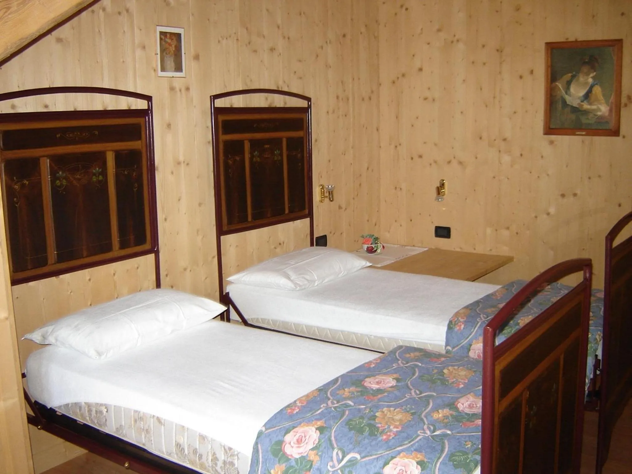 View (from property/room), Bed in Residenza Domino