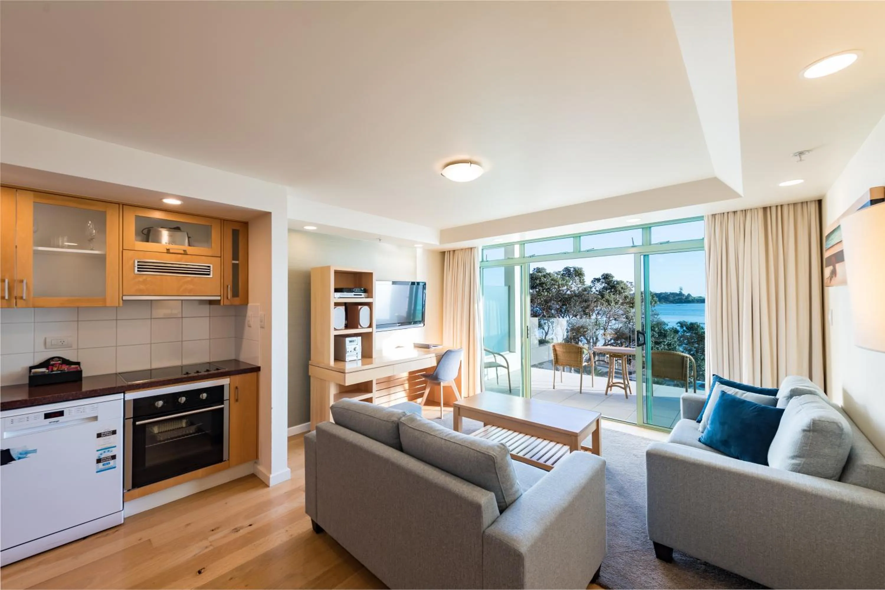 Kitchen or kitchenette in Paihia Beach Resort & Spa Hotel