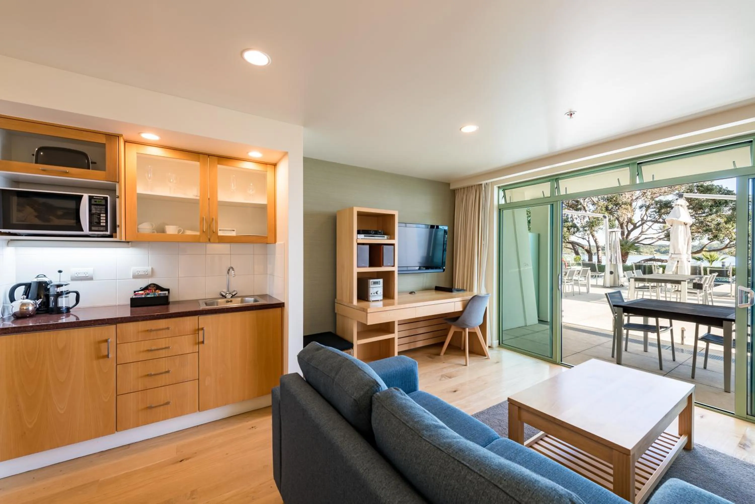 Kitchen or kitchenette in Paihia Beach Resort & Spa Hotel