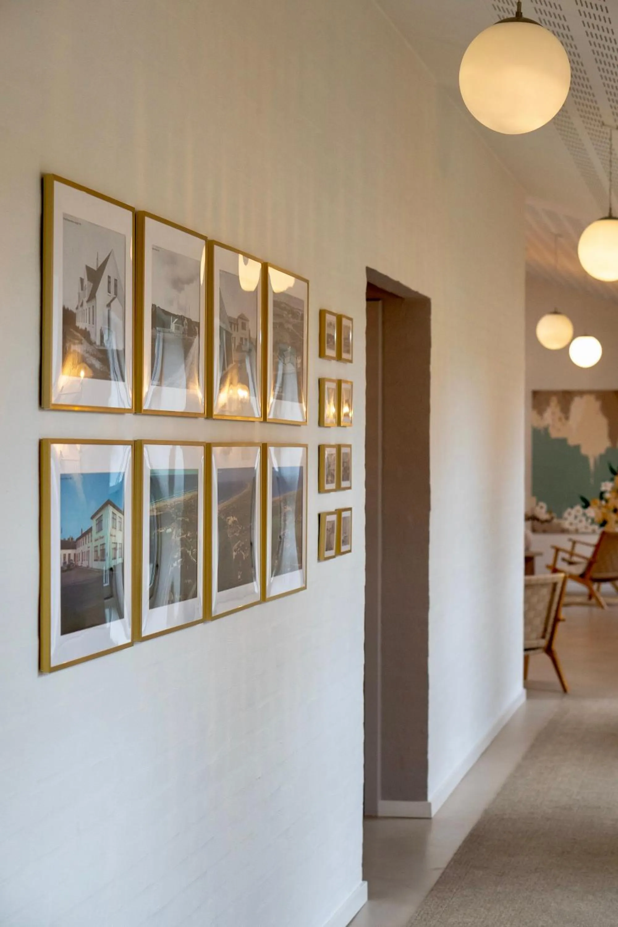 Lobby or reception in Strandhotel Klitrosen