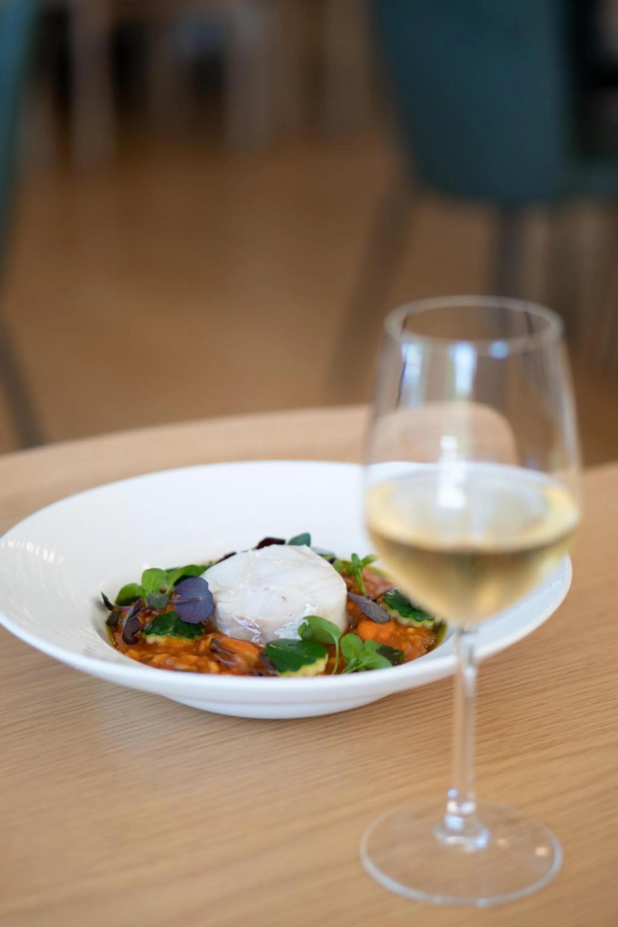 Restaurant/places to eat in Strandhotel Klitrosen