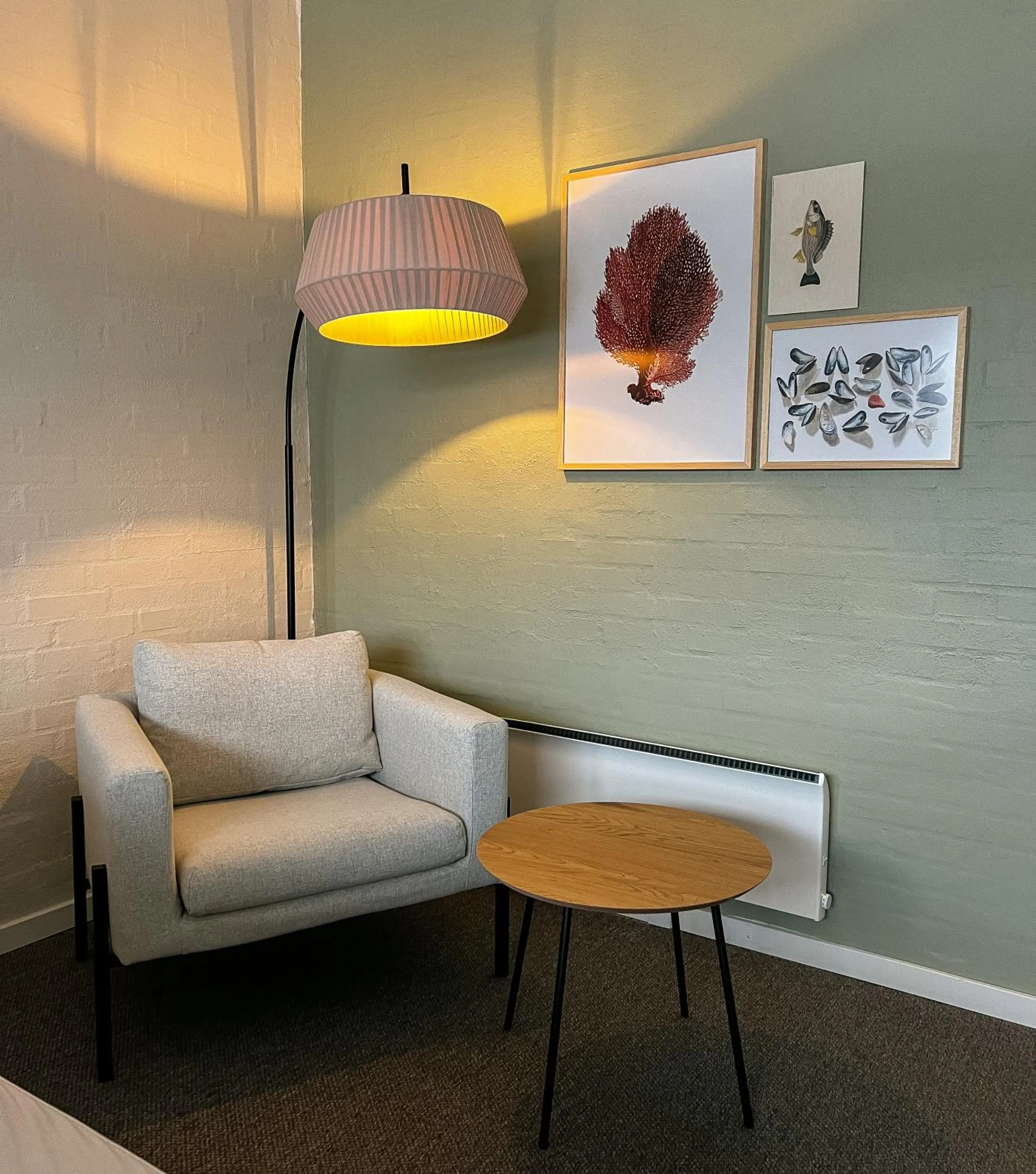 Bedroom in Strandhotel Klitrosen