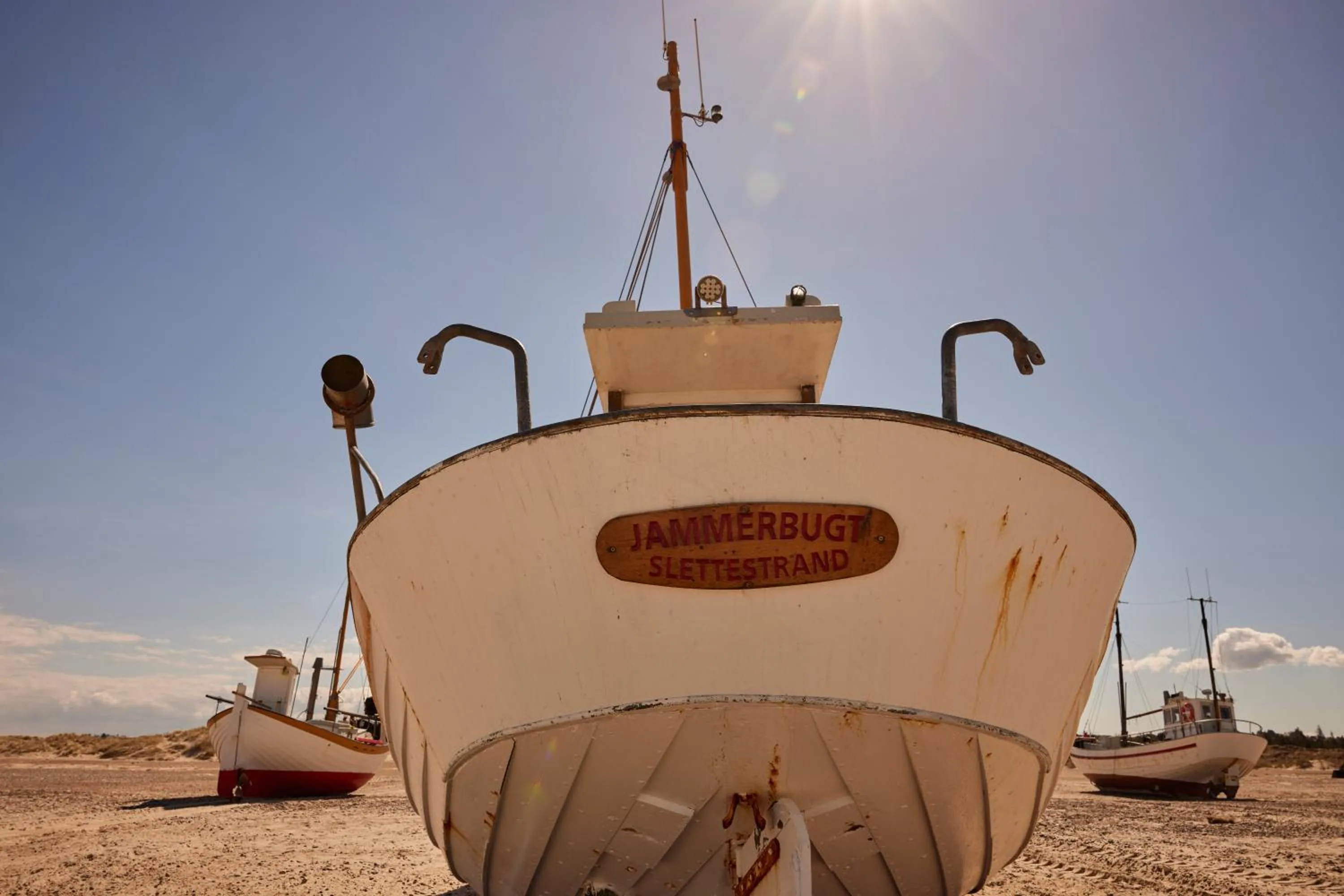 Beach in Strandhotel Klitrosen