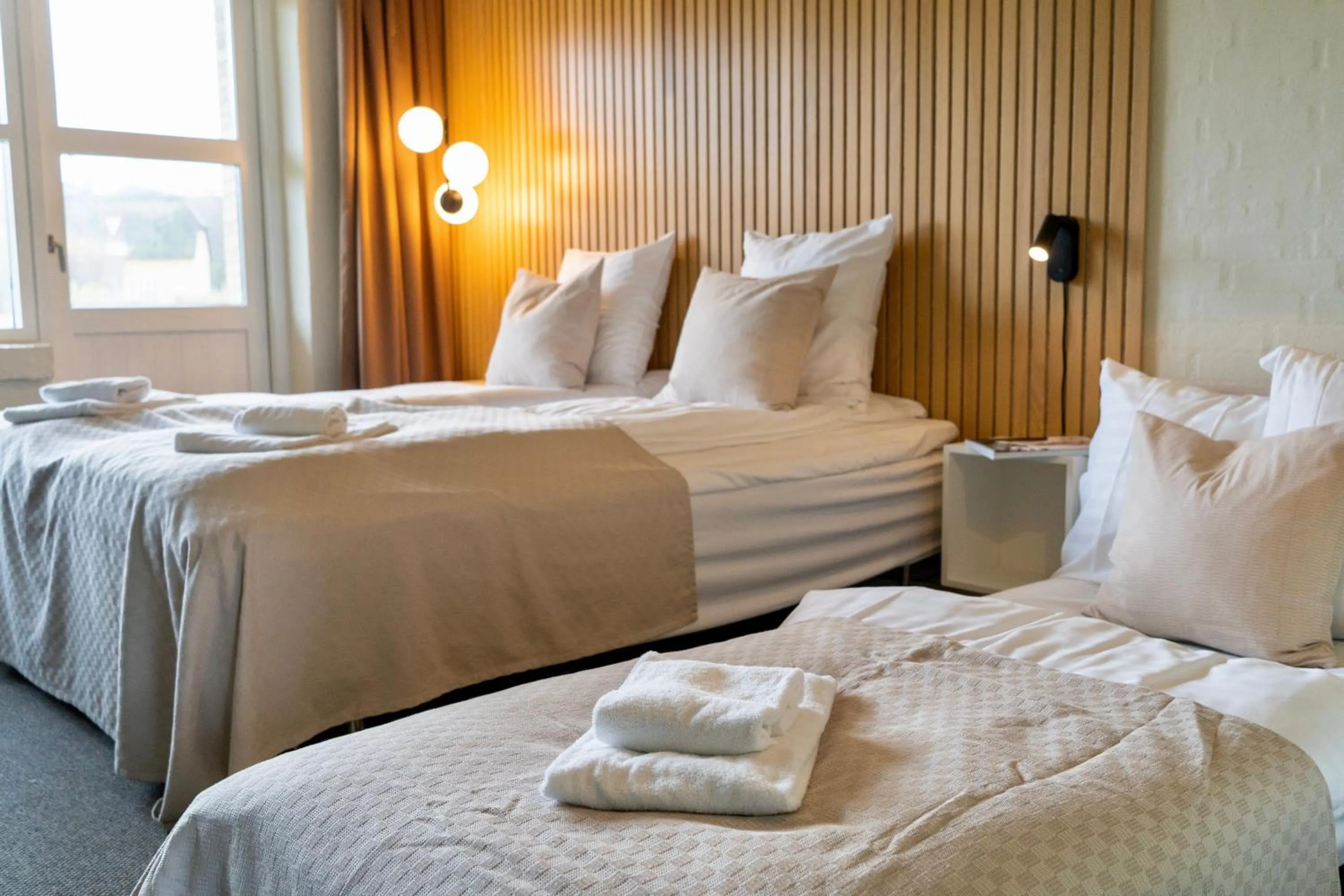 Bed in Strandhotel Klitrosen