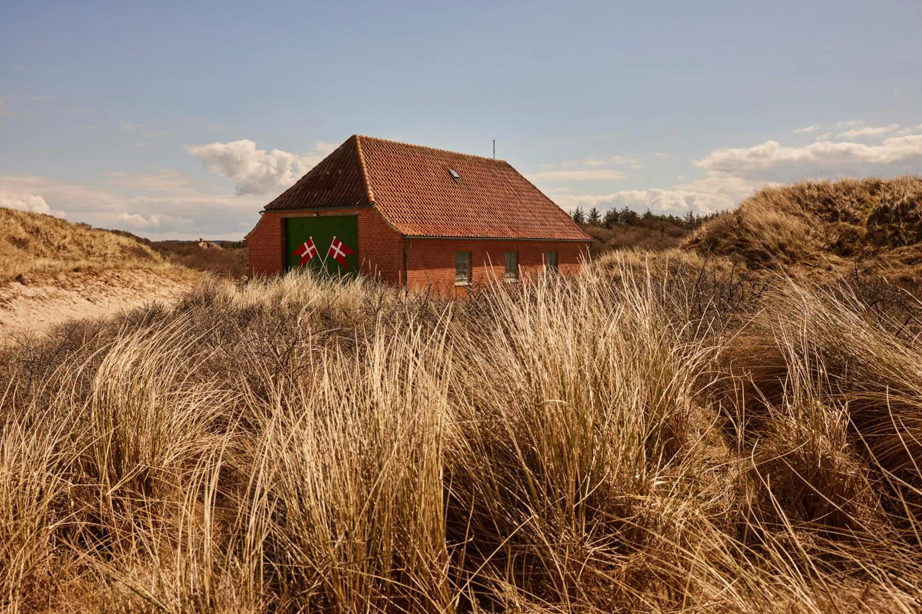 Natural landscape in Strandhotel Klitrosen