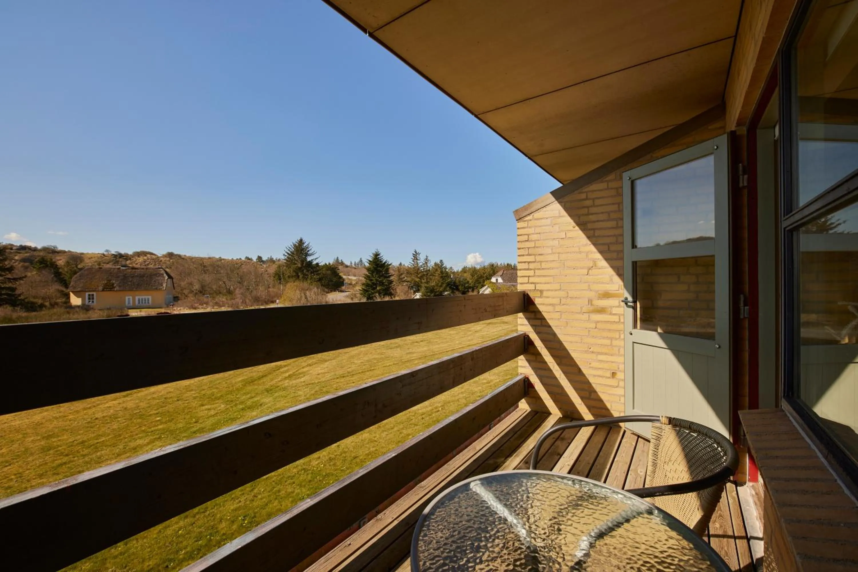 Balcony/Terrace in Strandhotel Klitrosen