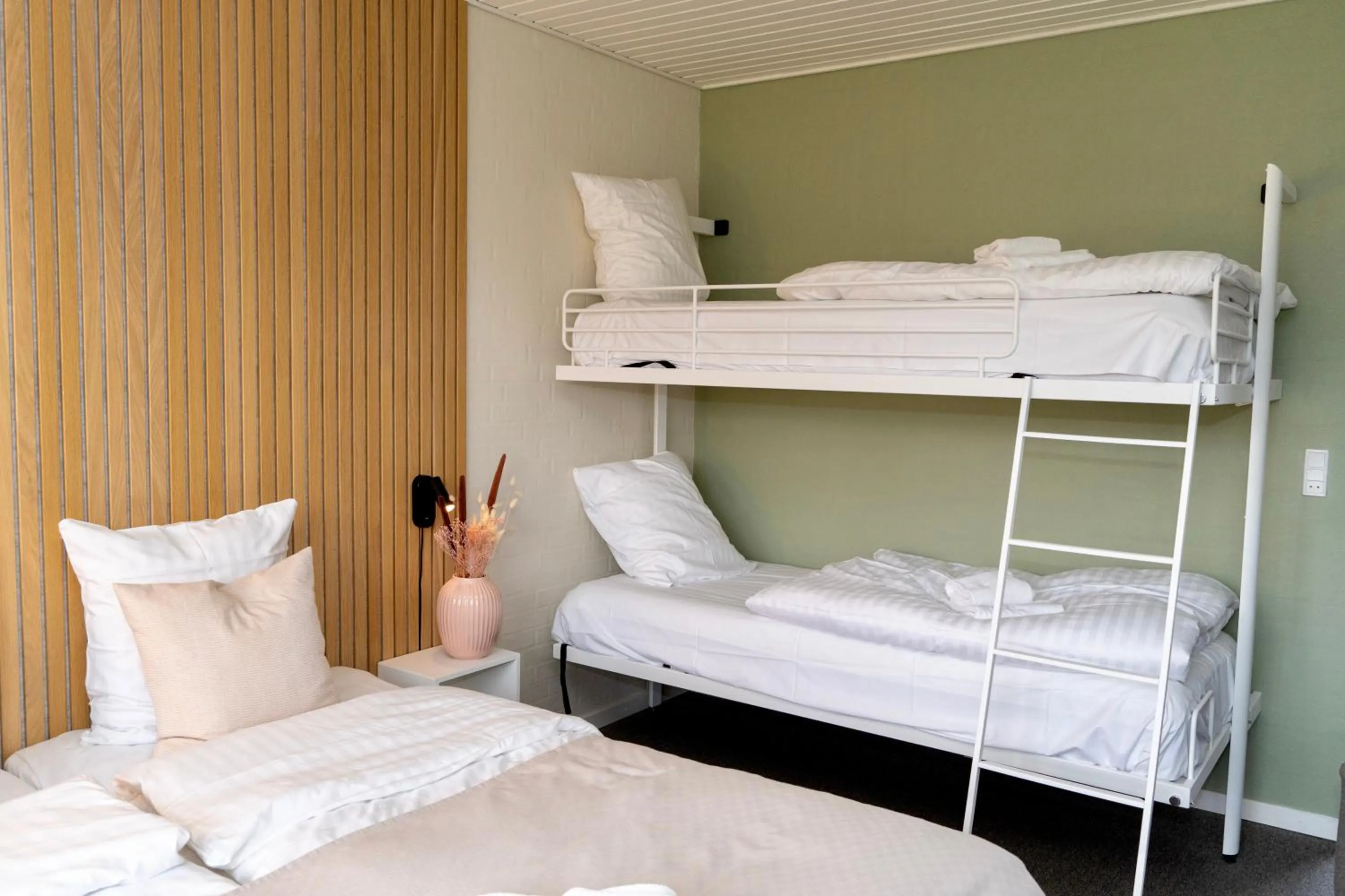 Bed in Strandhotel Klitrosen