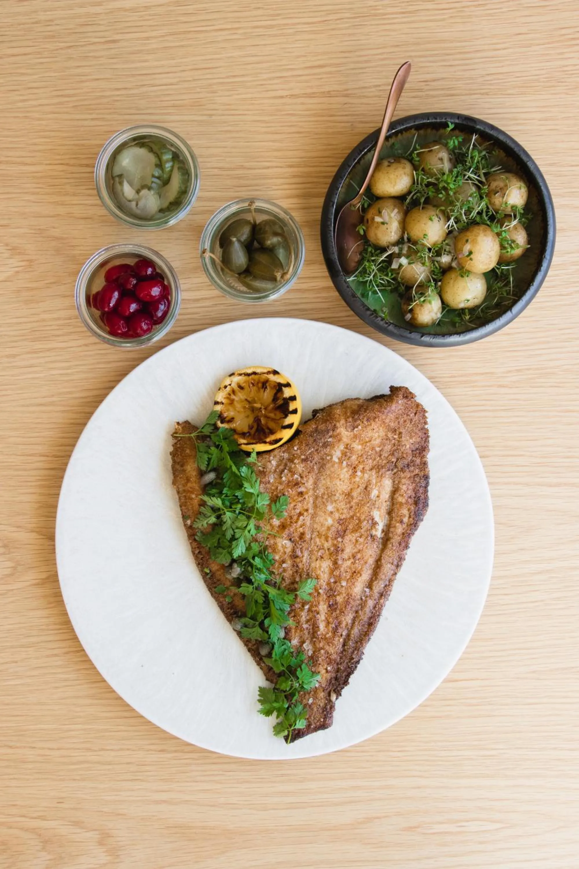 Restaurant/places to eat in Strandhotel Klitrosen