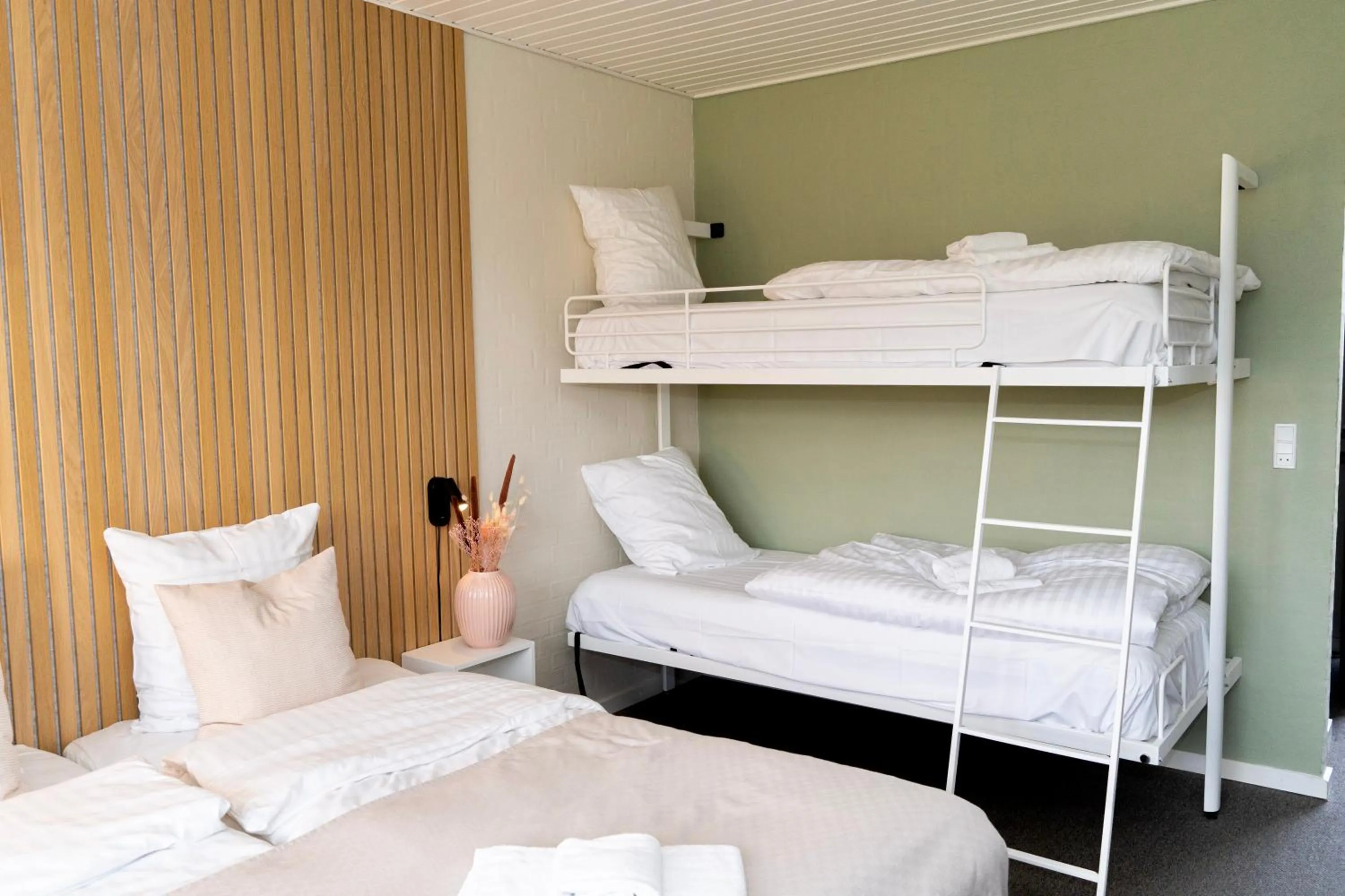 Bed in Strandhotel Klitrosen