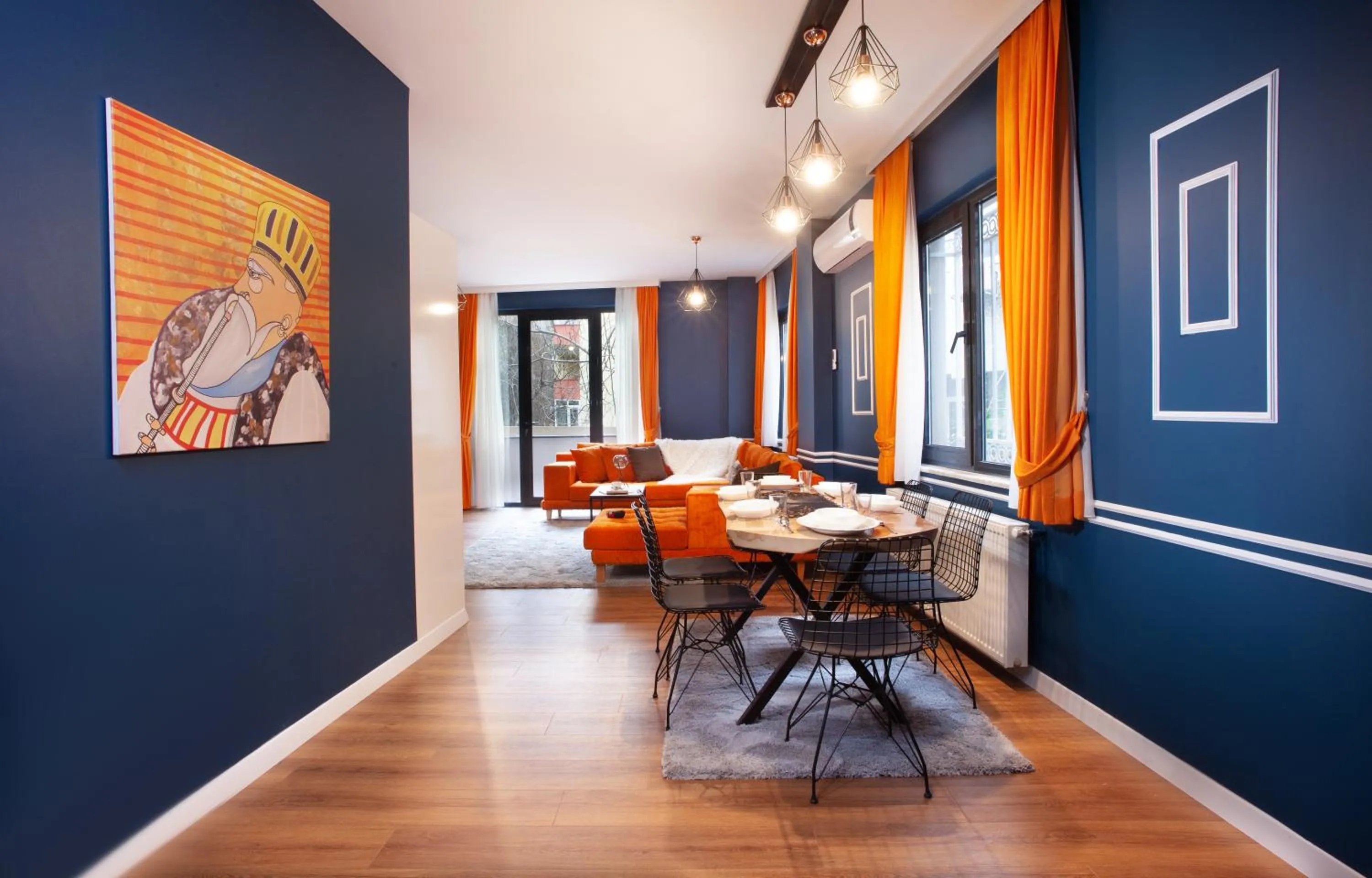 Living room in Nisantasi Residence