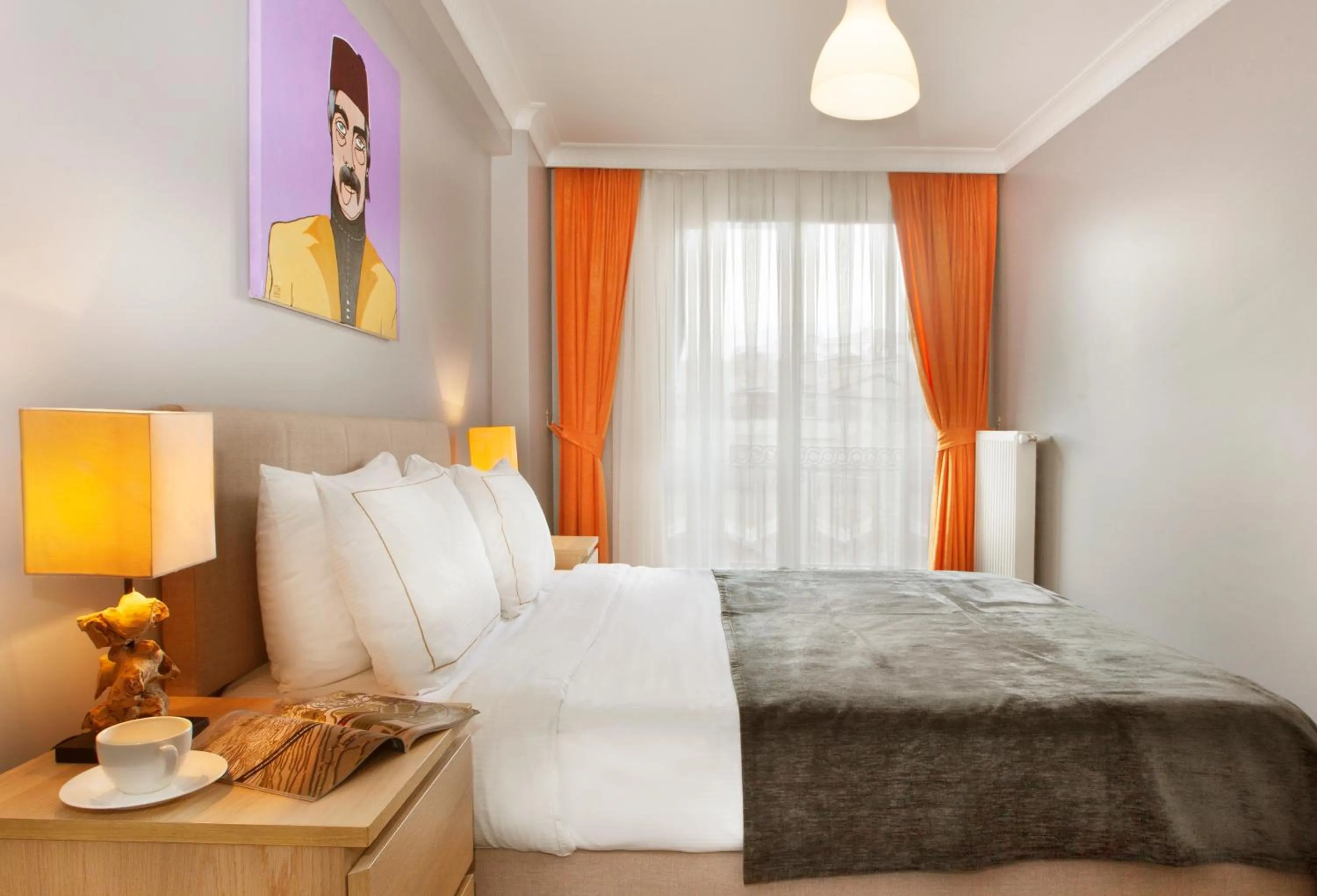 Bedroom in Nisantasi Residence