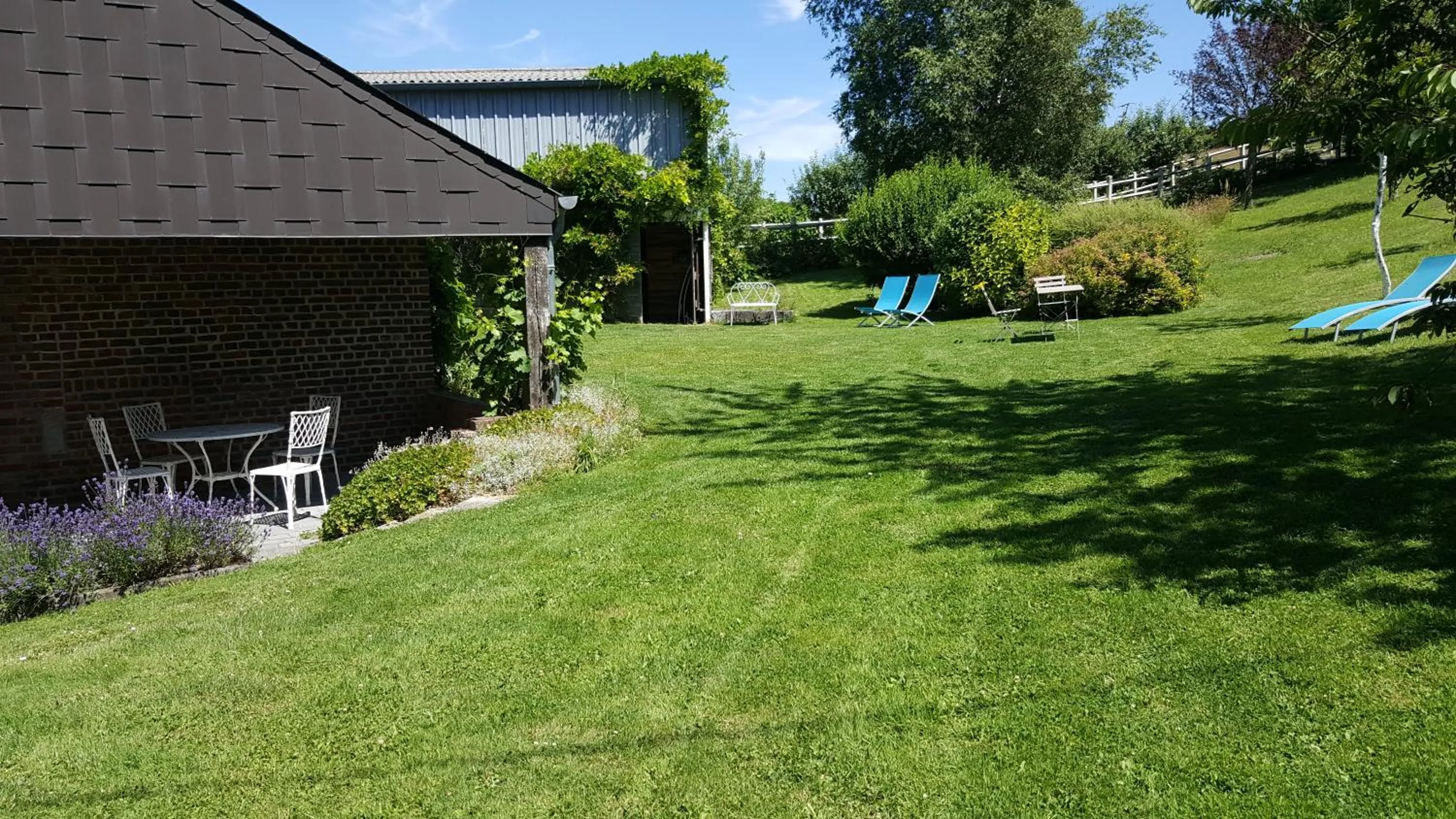 Garden in Les Mout'Anes