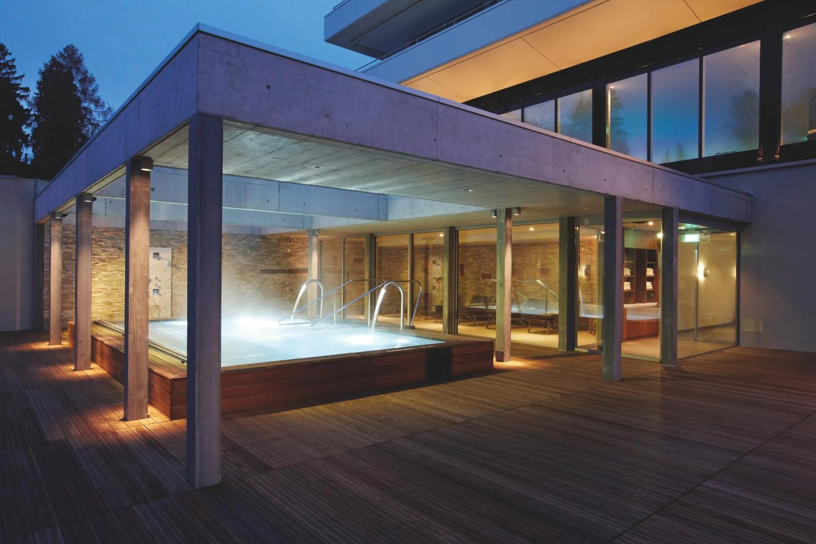 Spa and wellness centre/facilities in Oberwaid - Das Hotel.