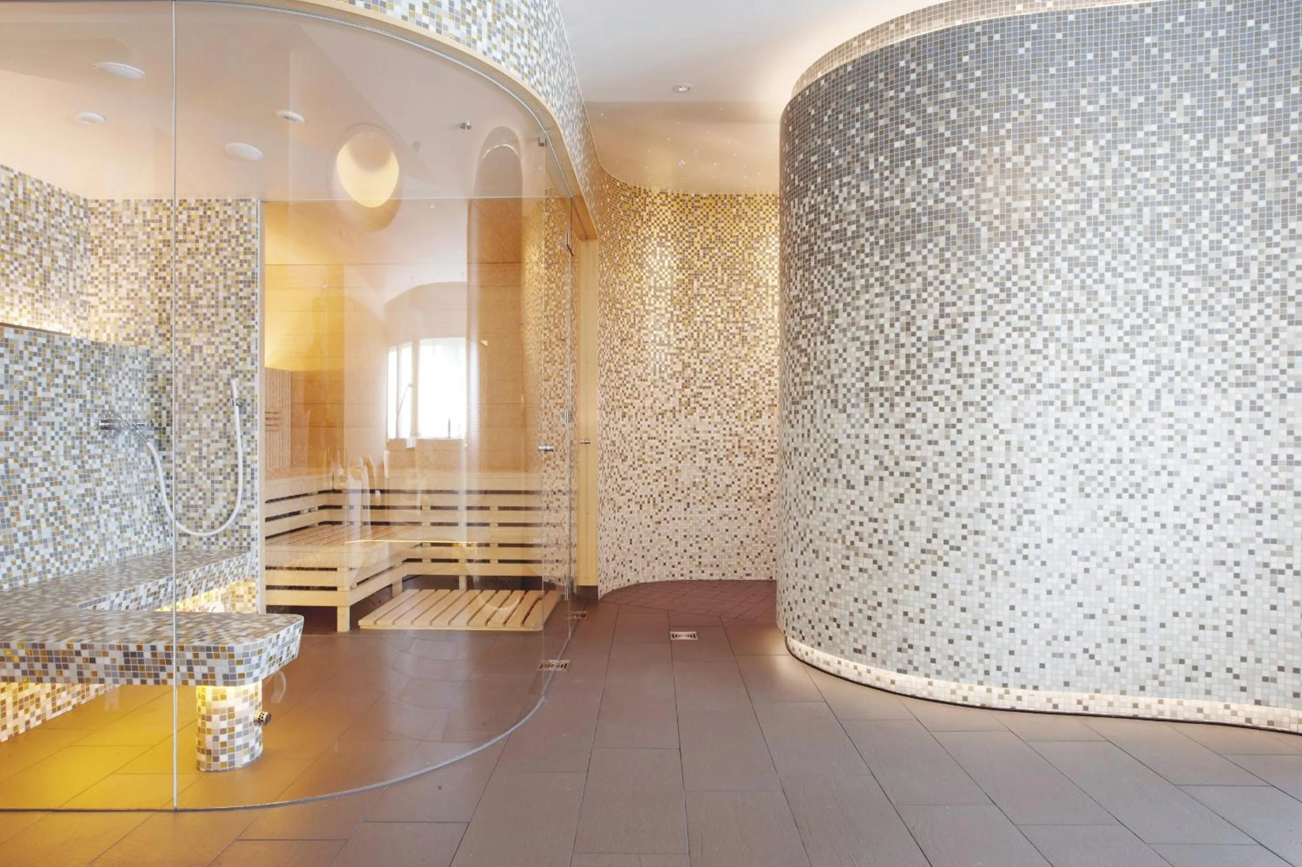 Sauna in Oberwaid - Das Hotel.