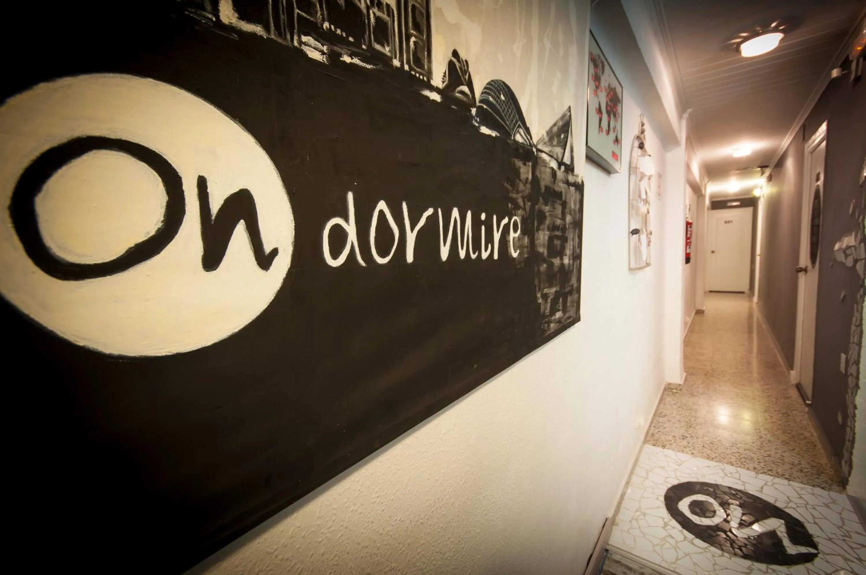 Decorative detail in Hostal On Dormire Valencia