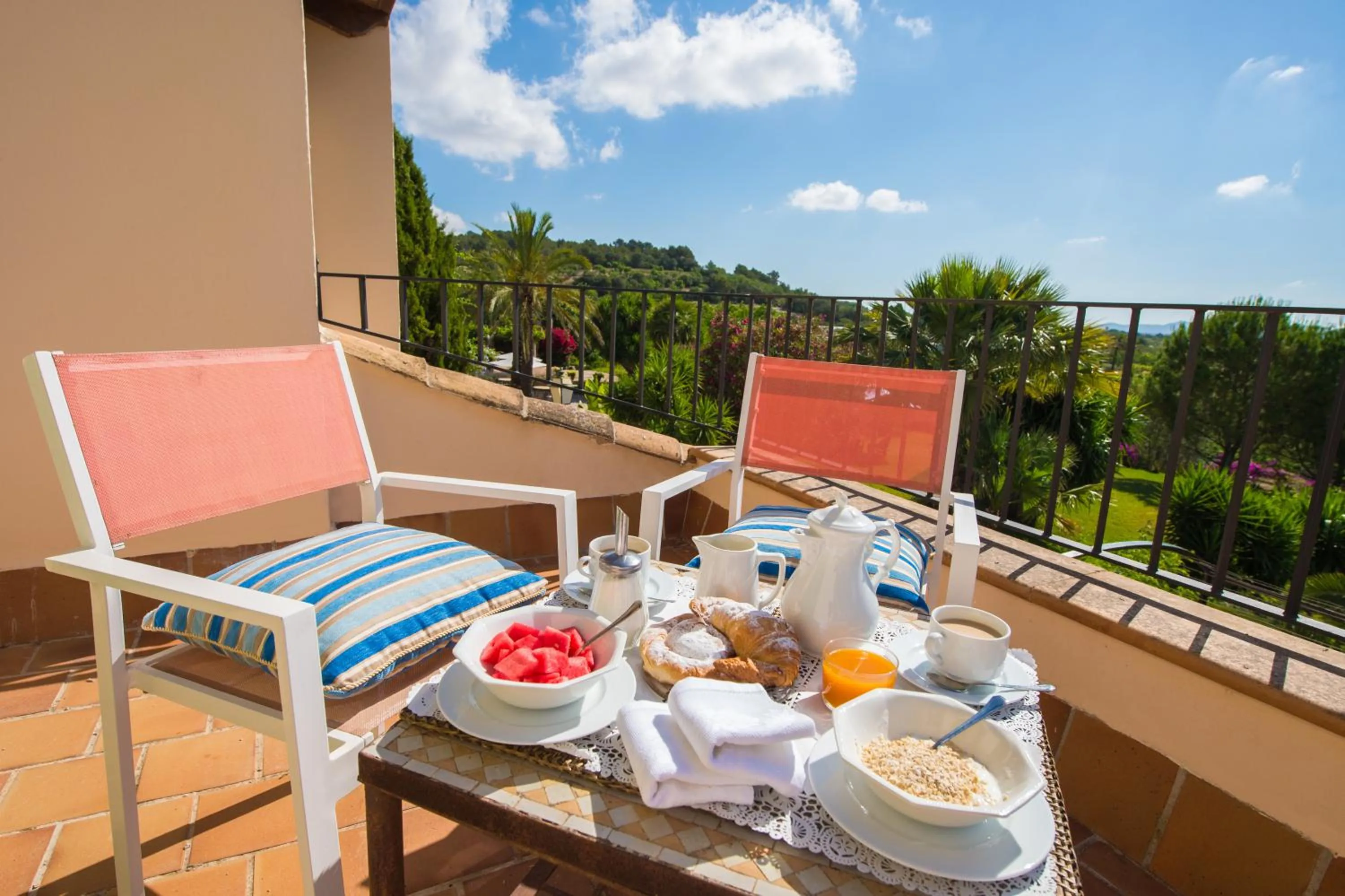 Balcony/Terrace in Agroturismo Can Feliu