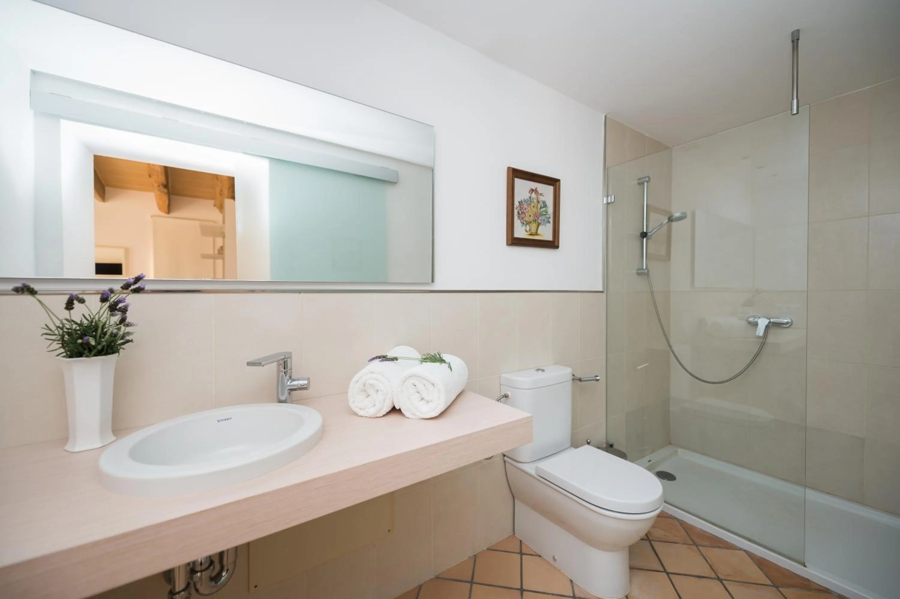 Bathroom in Agroturismo Can Feliu