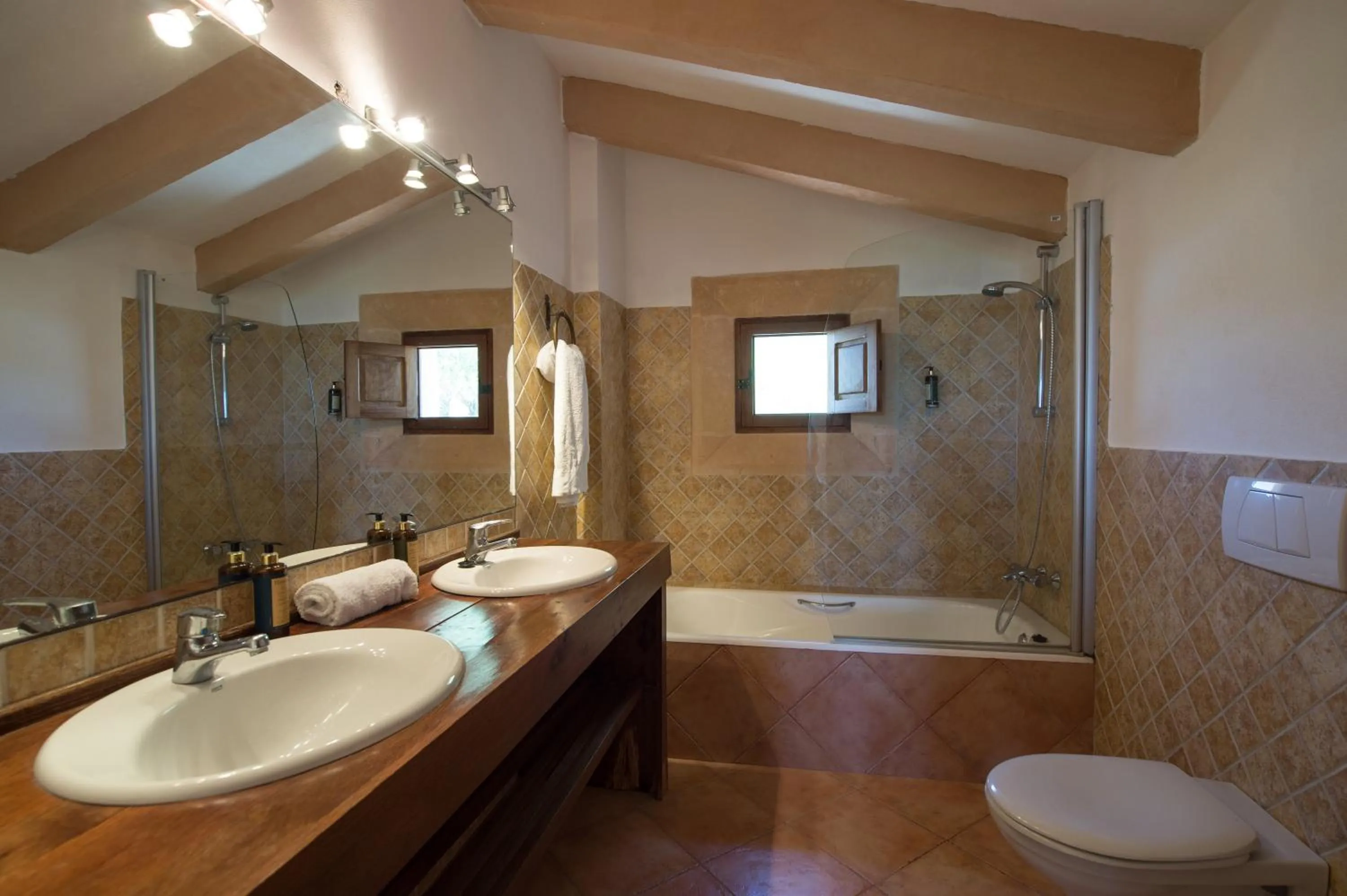 Bathroom in Agroturismo Can Feliu