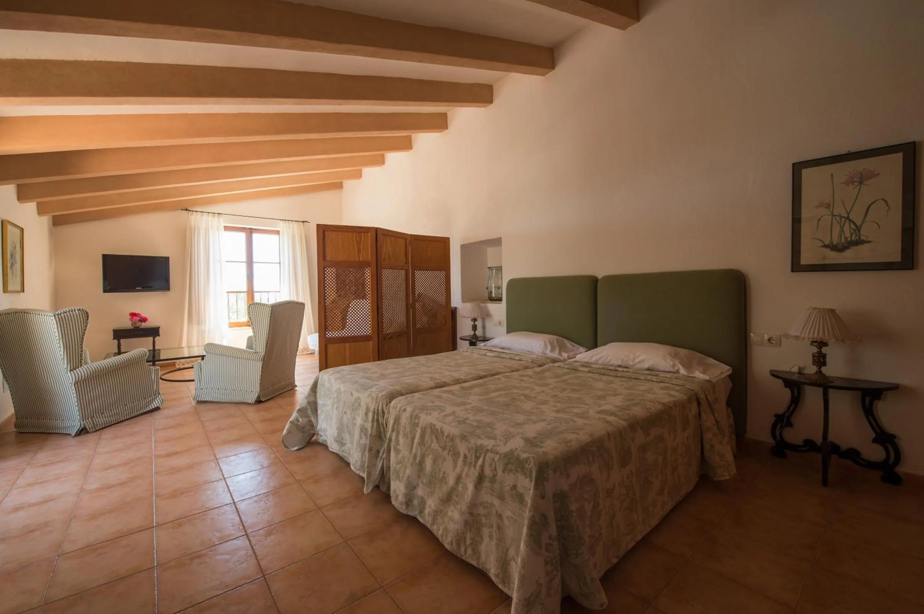 Bedroom, Bed in Agroturismo Can Feliu