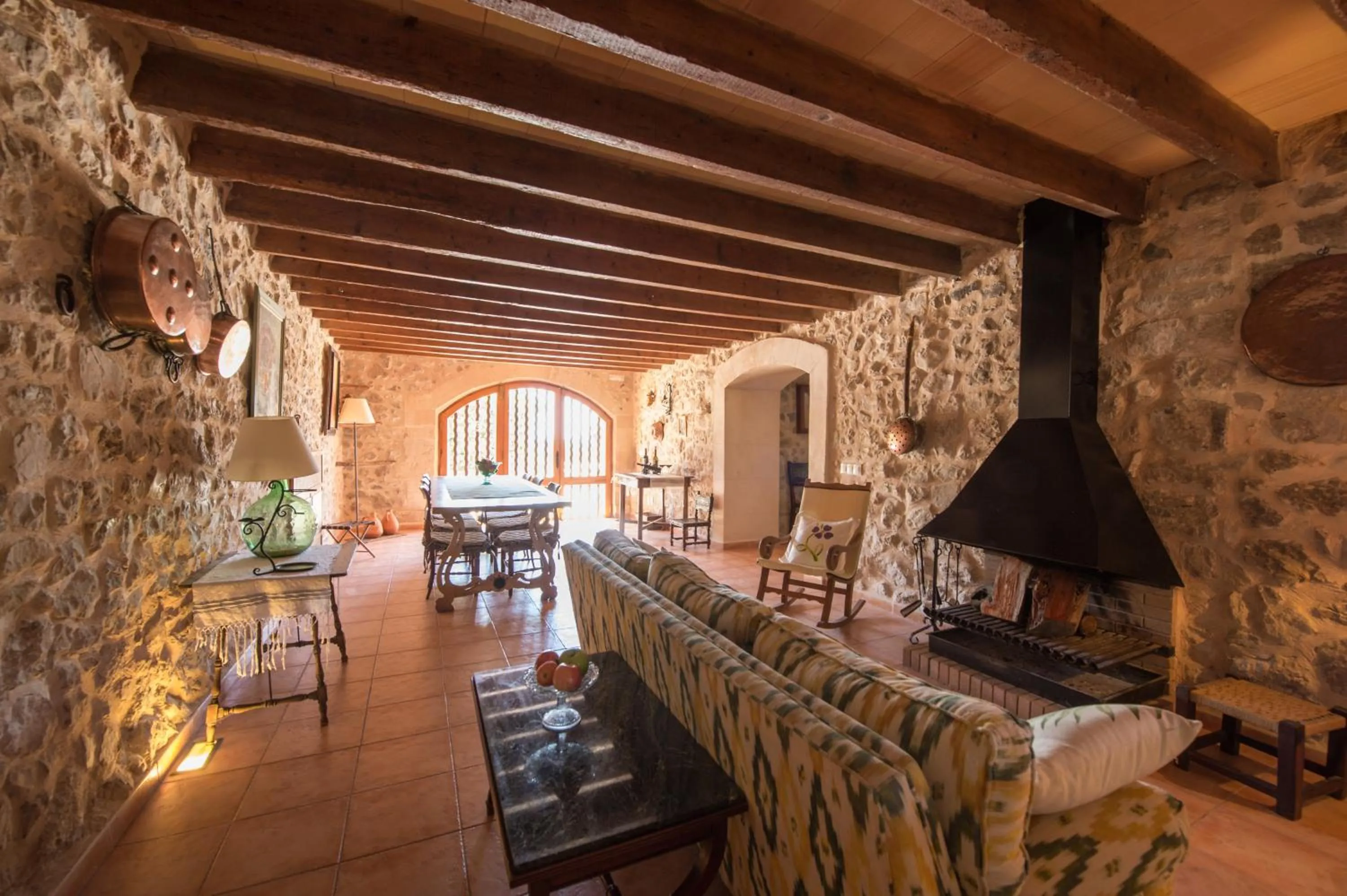 Living room in Agroturismo Can Feliu