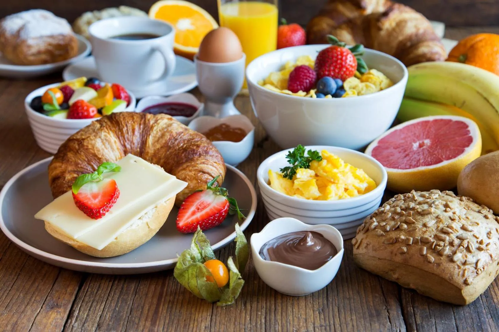 Breakfast in Amelie No 1 Hotel & Appartements