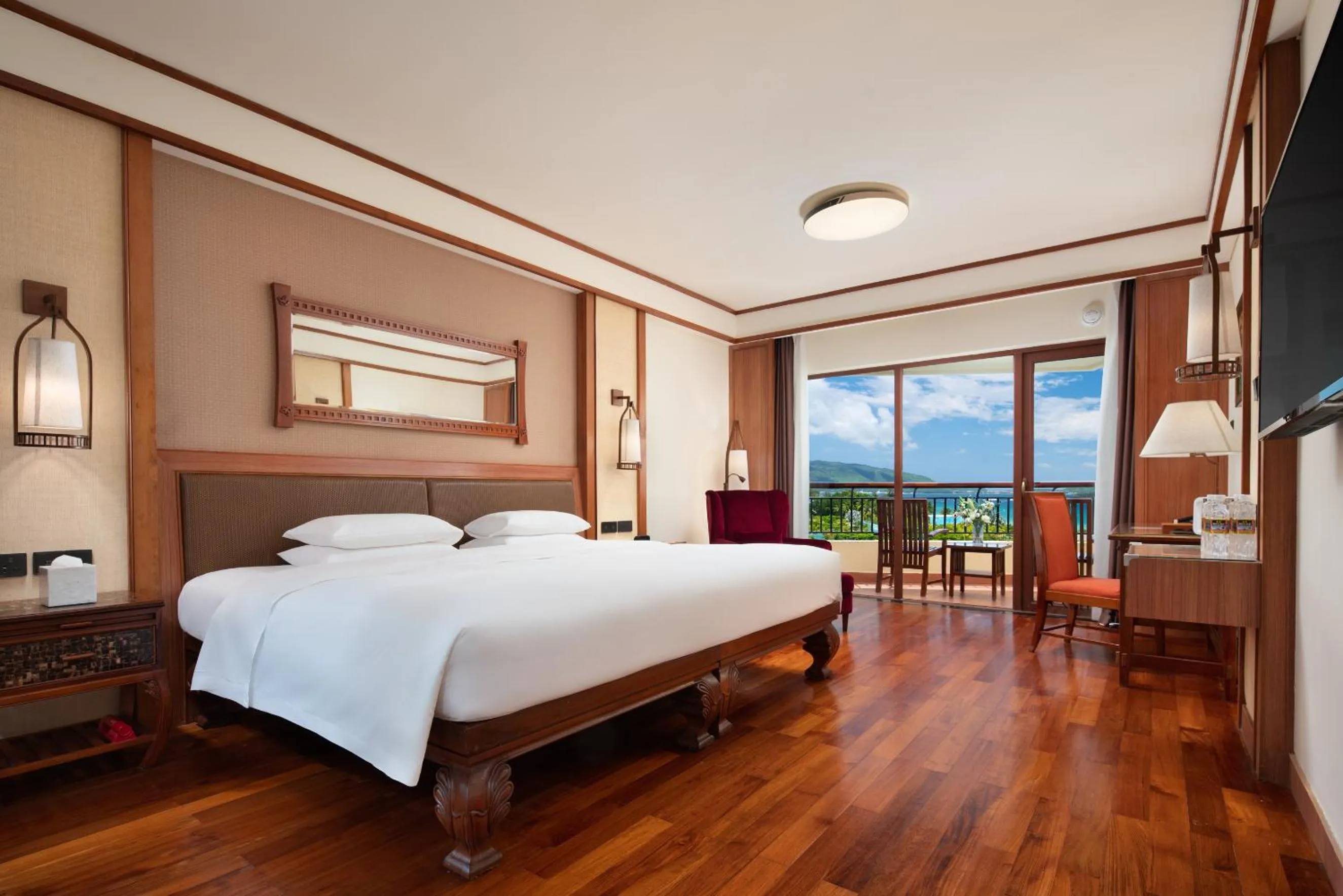 Natural landscape, Bed in Horizon Resort & Spa Yalong Bay-Yalong Bay Central