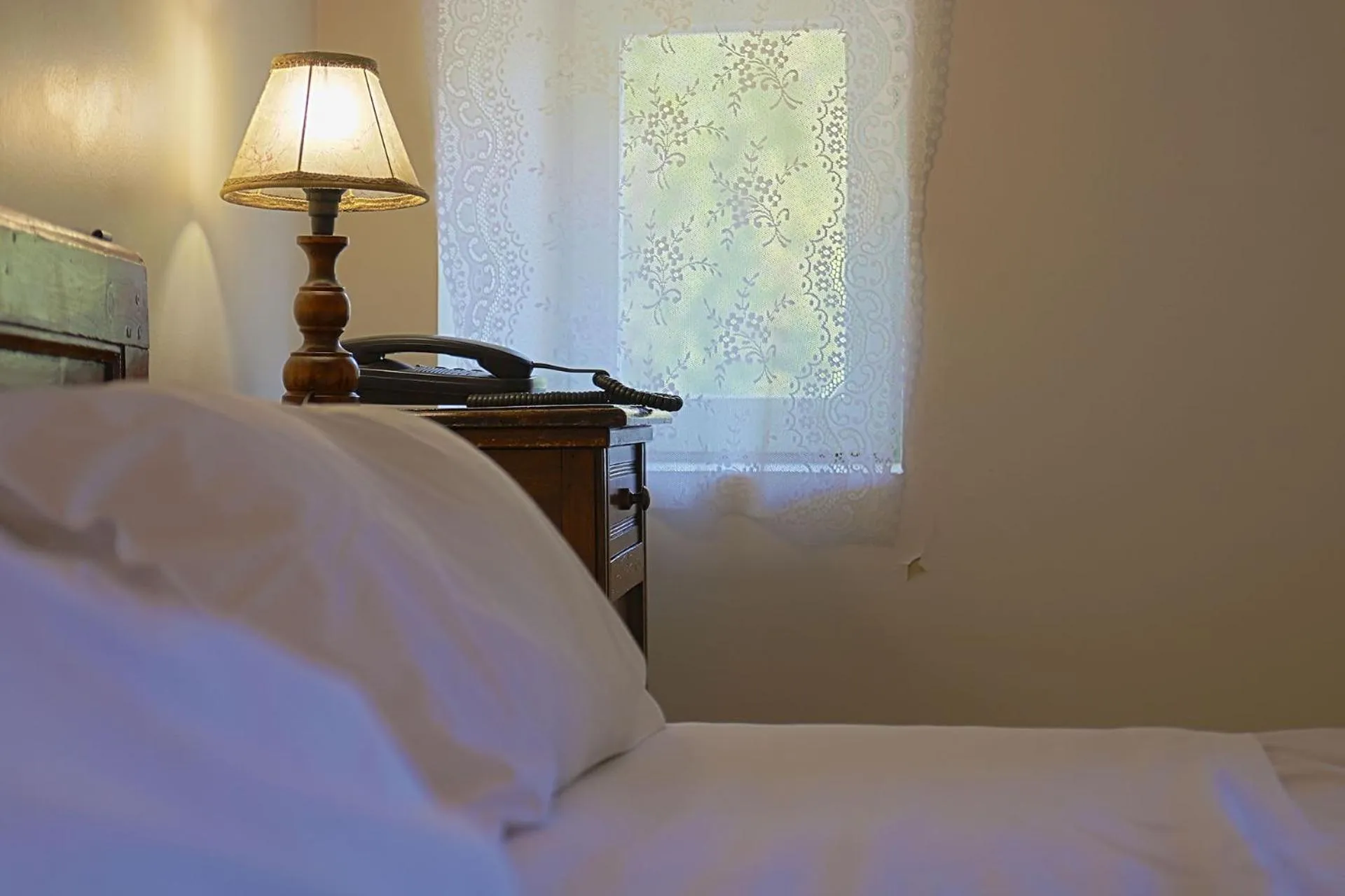 Decorative detail, Bed in Le Prieuré