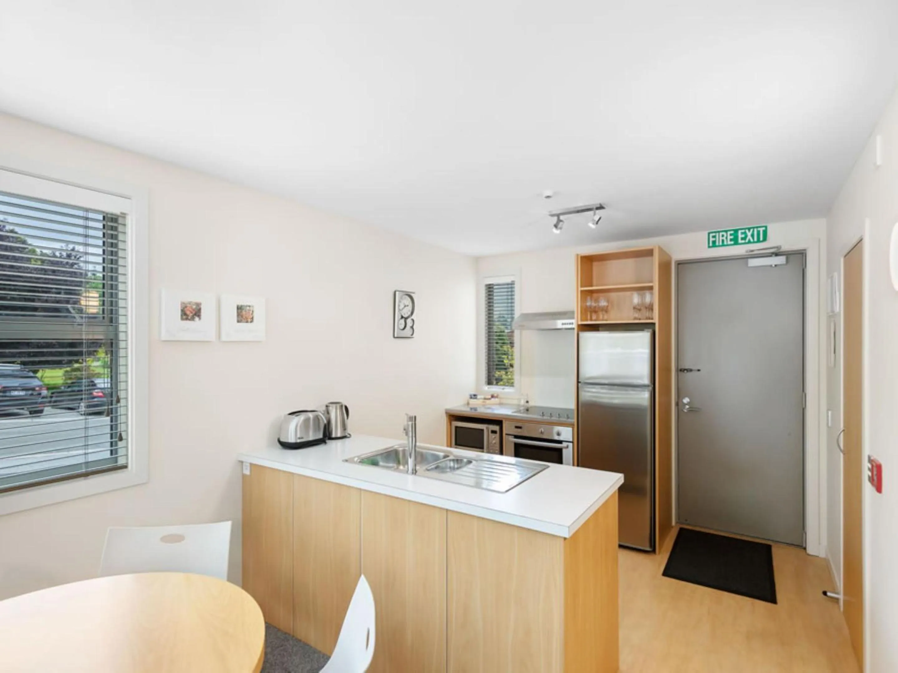 kitchen in Belvedere Apartments