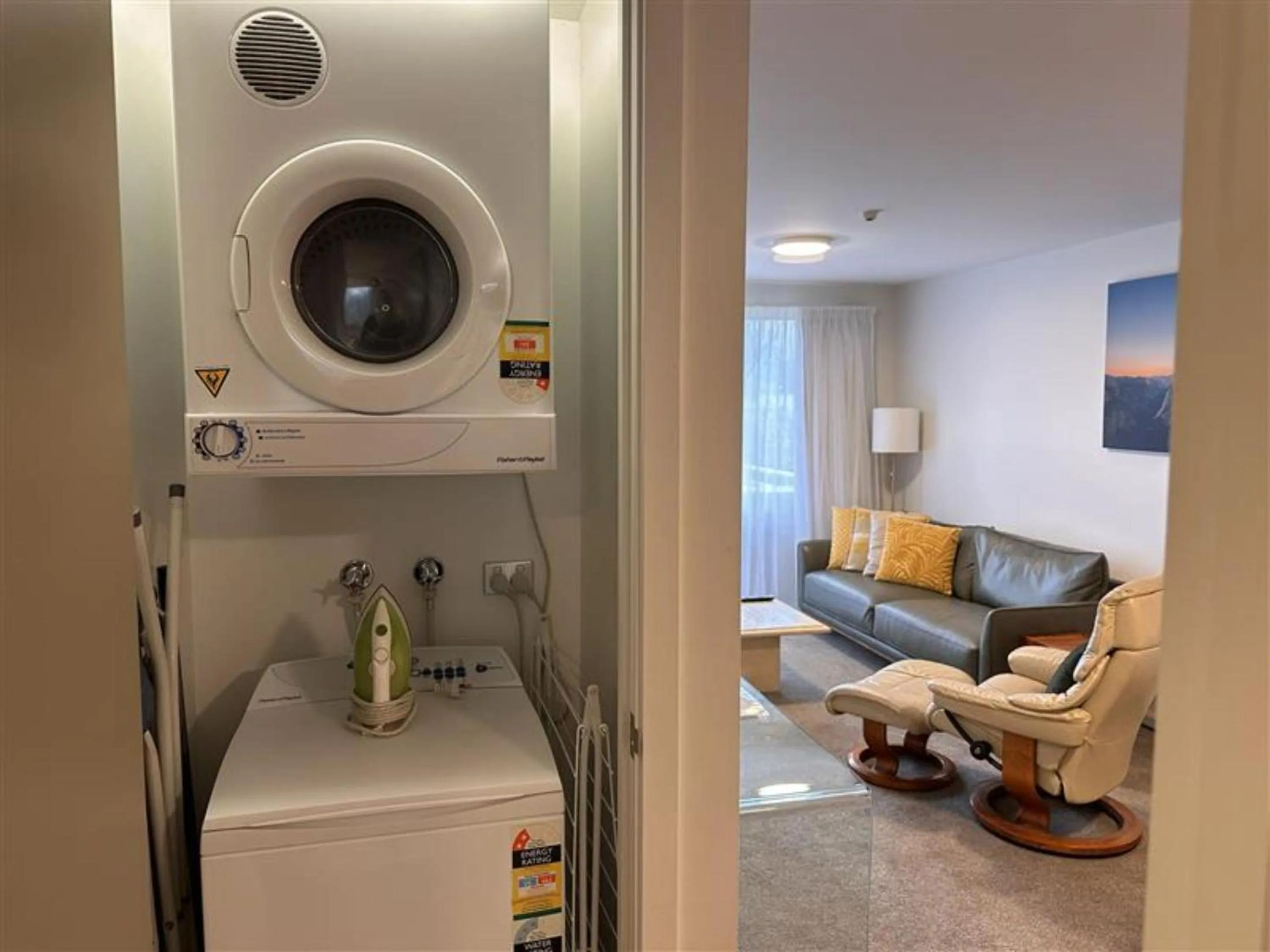 laundry in Belvedere Apartments