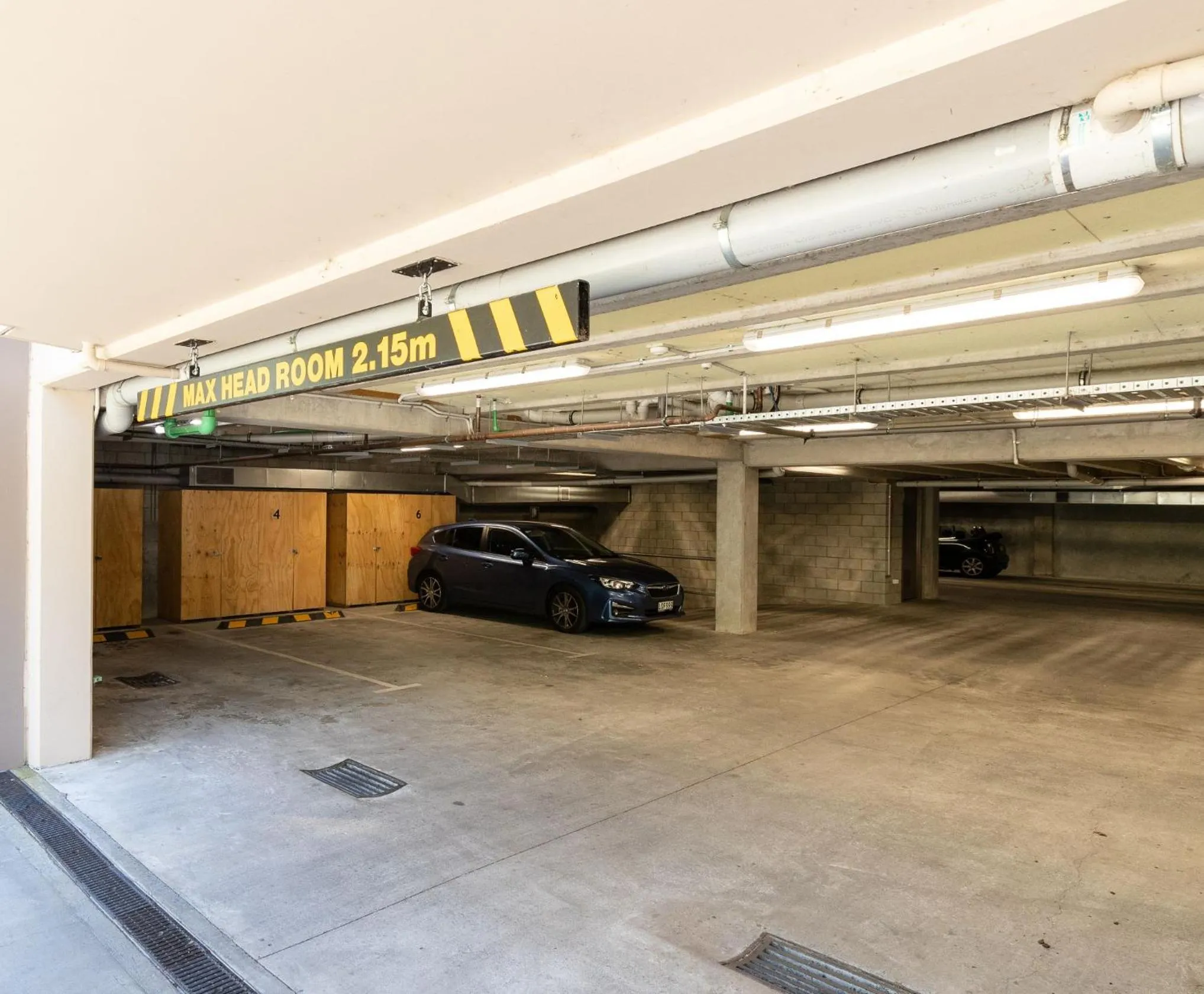 Parking in Belvedere Apartments