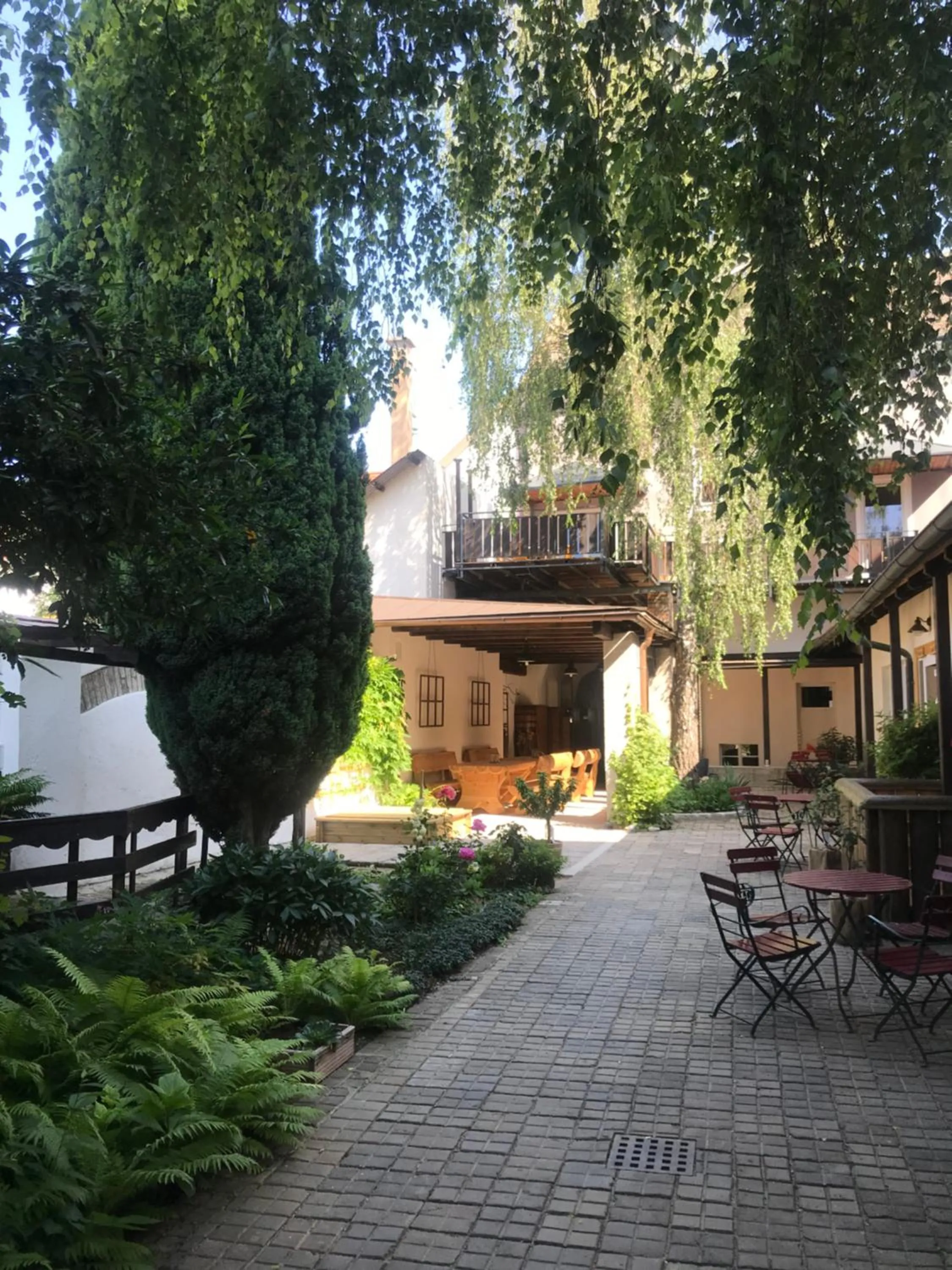Patio in Scheinerhaus